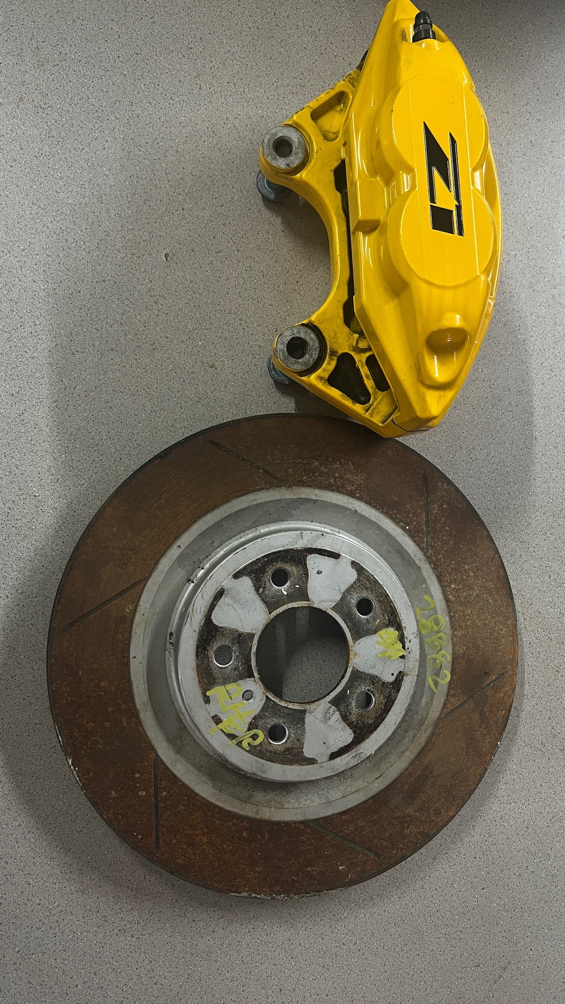 2014-2020 Infiniti Q50 Z1 Motorsports Front Passenger Brake Caliper/Rotor - Oemusedautoparts1.com