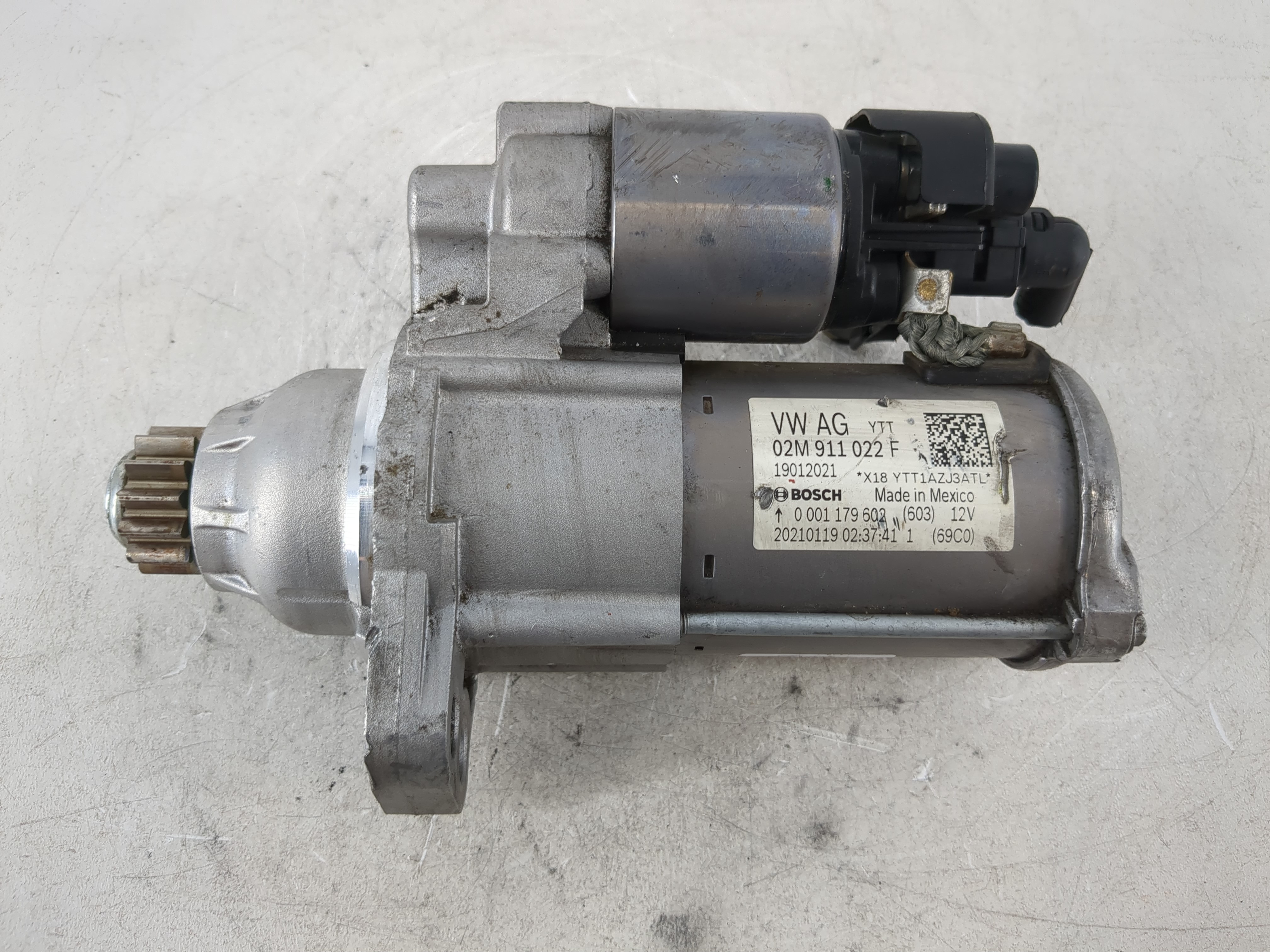 2018-2022 Volkswagen Tiguan Car Starter Motor Solenoid Oem 1096375 - Oemusedautoparts1.com