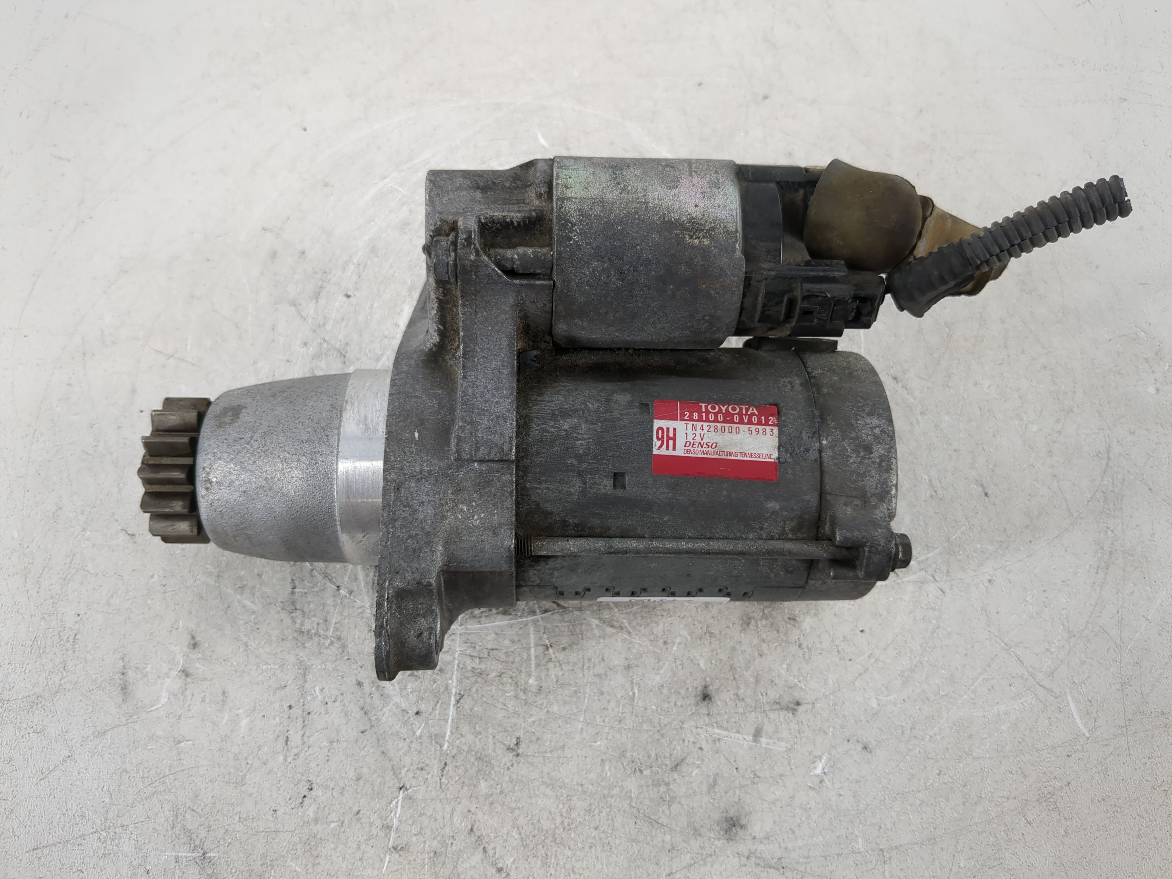 2010-2011 Toyota Camry Car Starter Motor Solenoid Oem 1096377 - Oemusedautoparts1.com