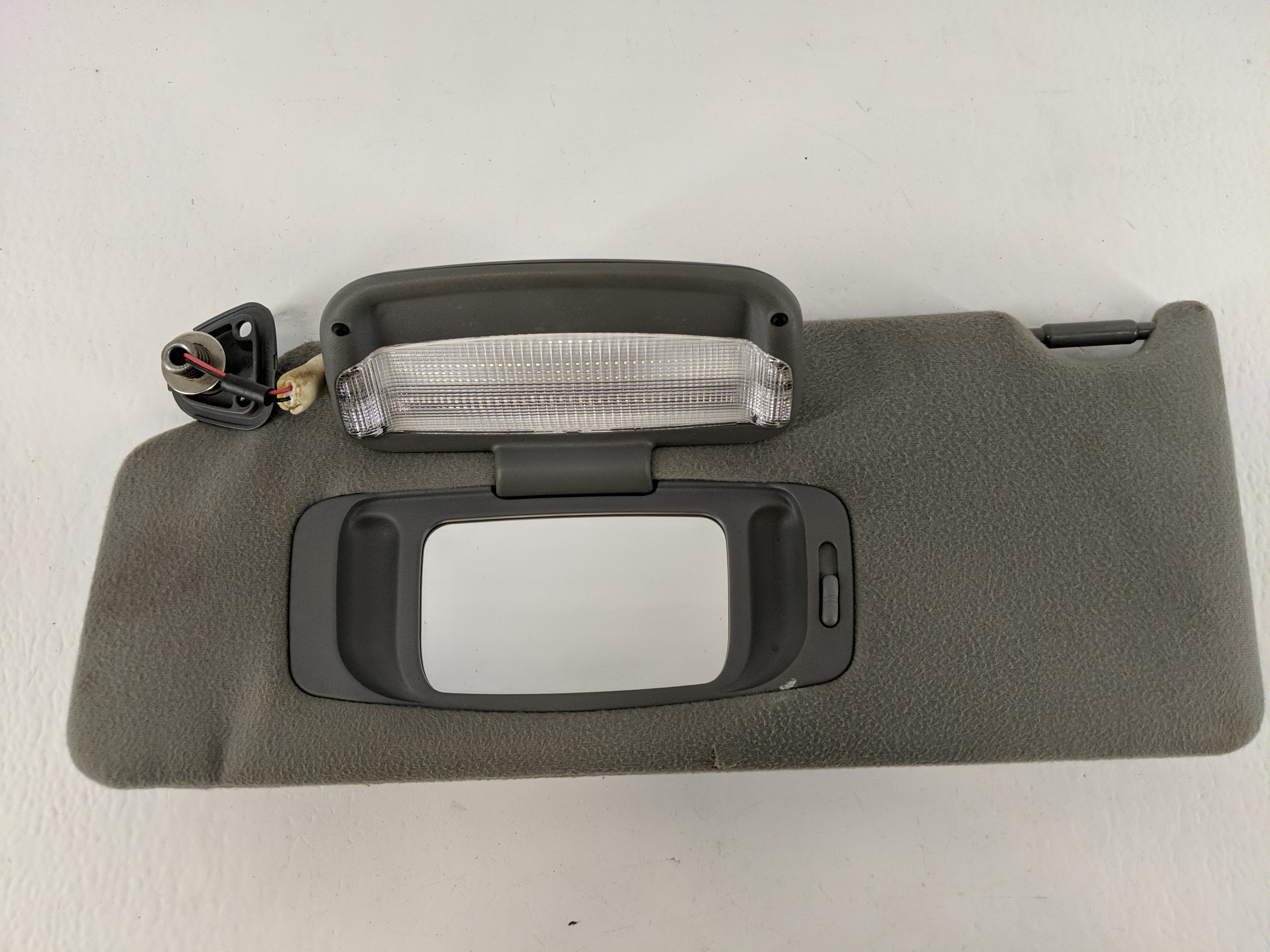 Picture of 2010-2017 Gmc Terrain Driver Sun Visor Mirror Left Sunvisor Dark Gray 1096448
