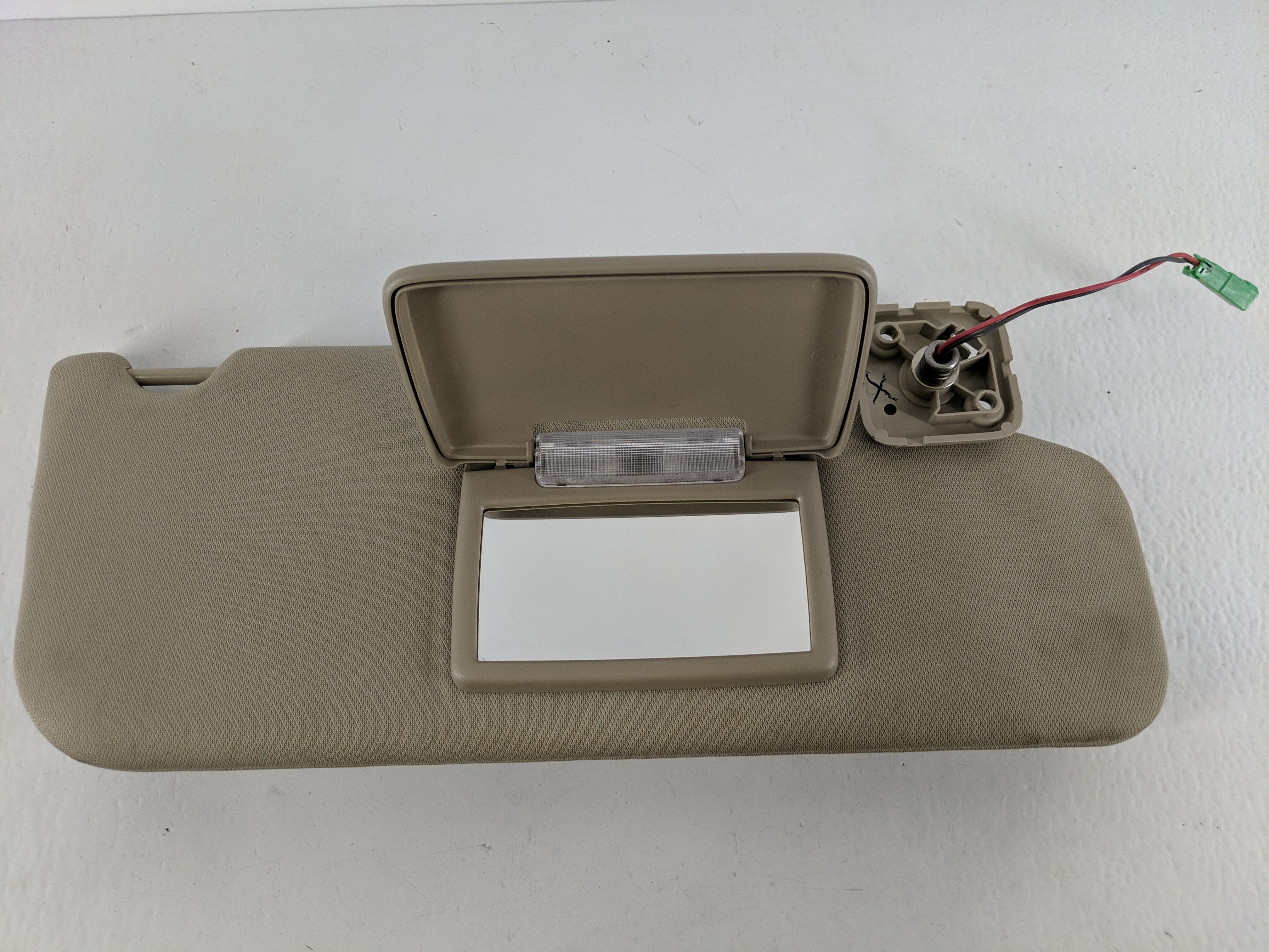 2011-2015 Lincoln Mkx Passenger Sun Visor Mirror Right Sunvisor 1096518 - Oemusedautoparts1.com