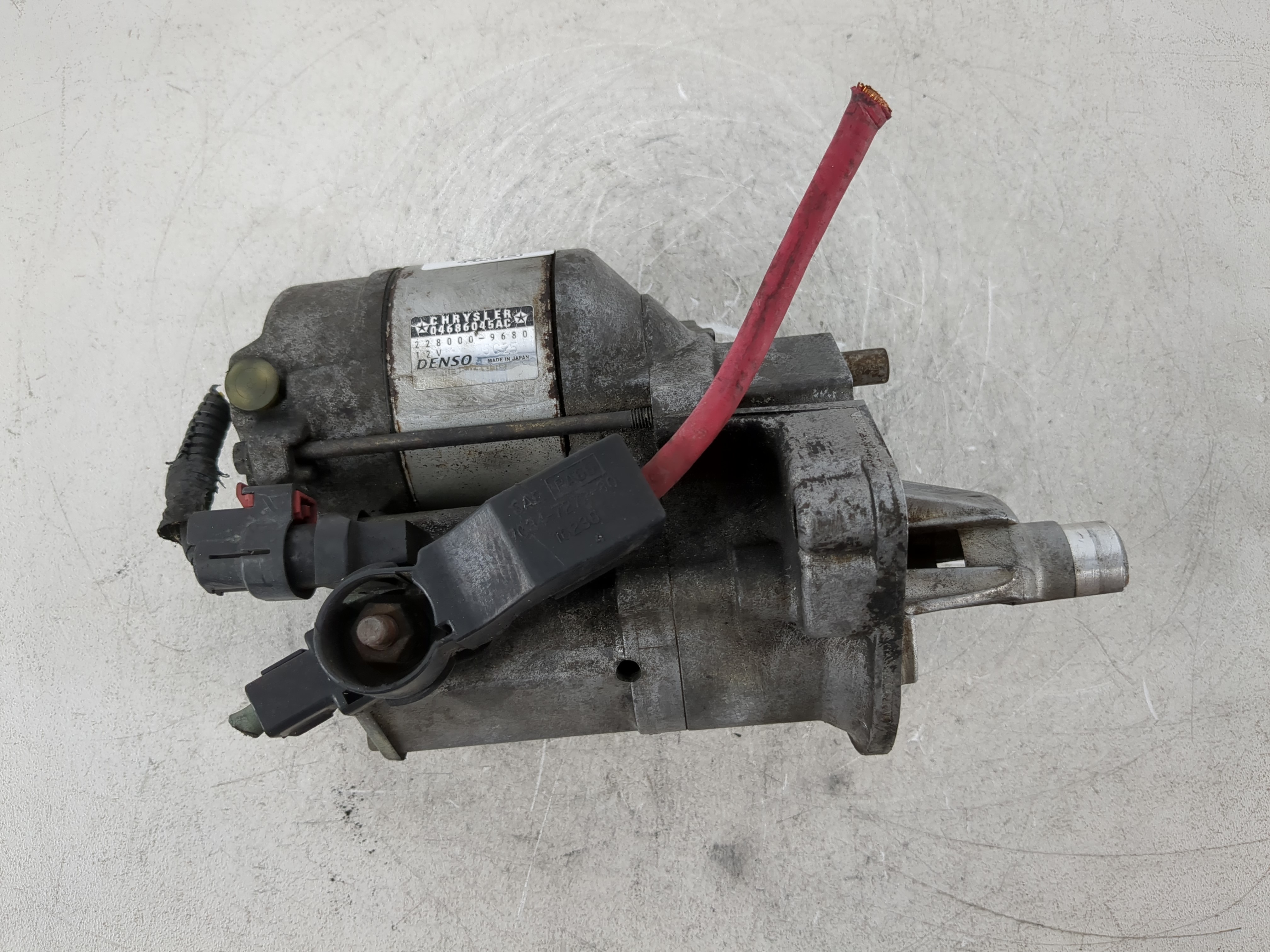1999-2003 Dodge Caravan Car Starter Motor Solenoid Oem 1096559 - Oemusedautoparts1.com