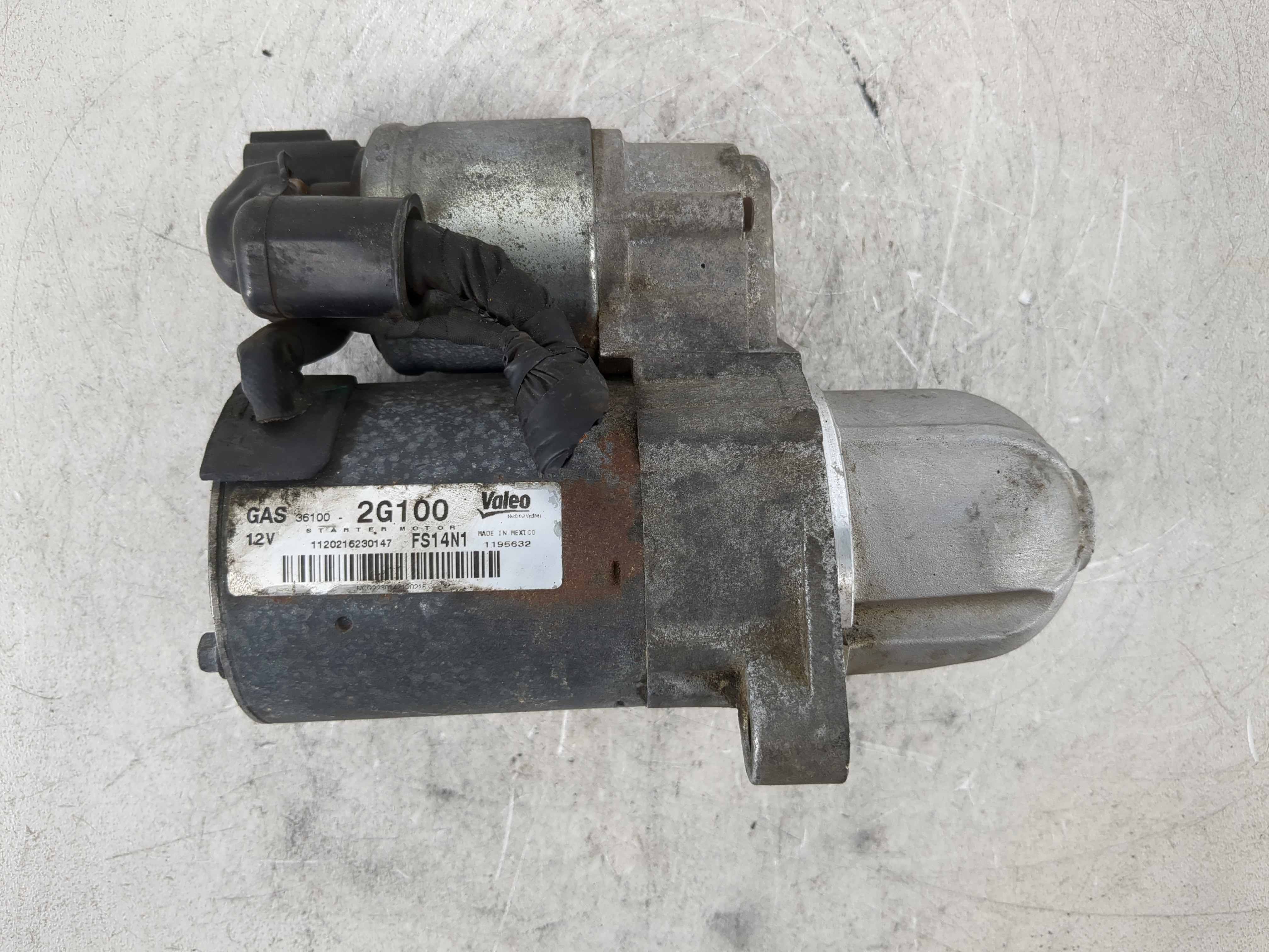 2008-2014 Hyundai Sonata Car Starter Motor Solenoid Oem 1096649 - Oemusedautoparts1.com