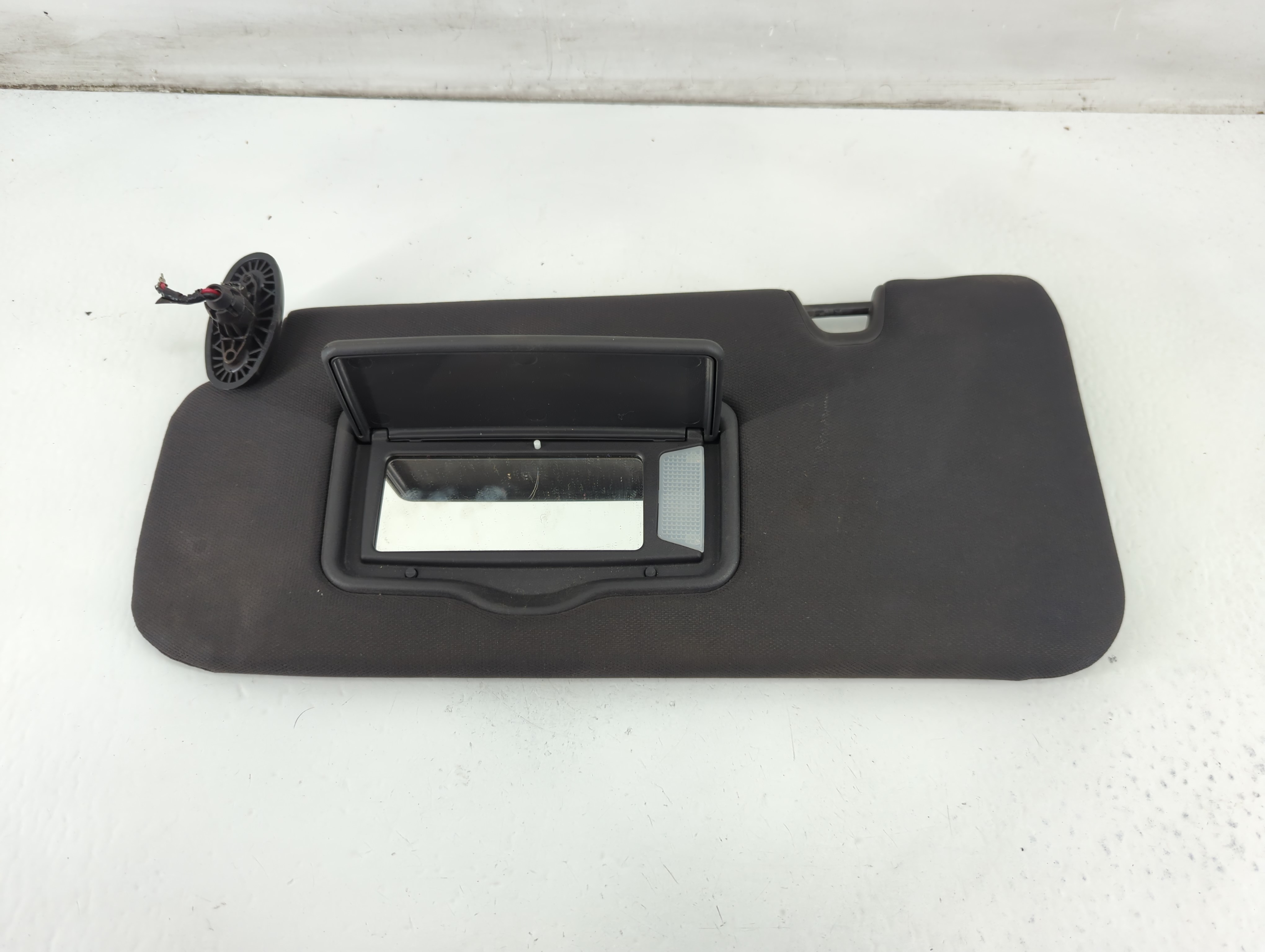 2010-2012 Ford Escape Driver Sun Visor Mirror Left Sunvisor Black 1096693 - Oemusedautoparts1.com