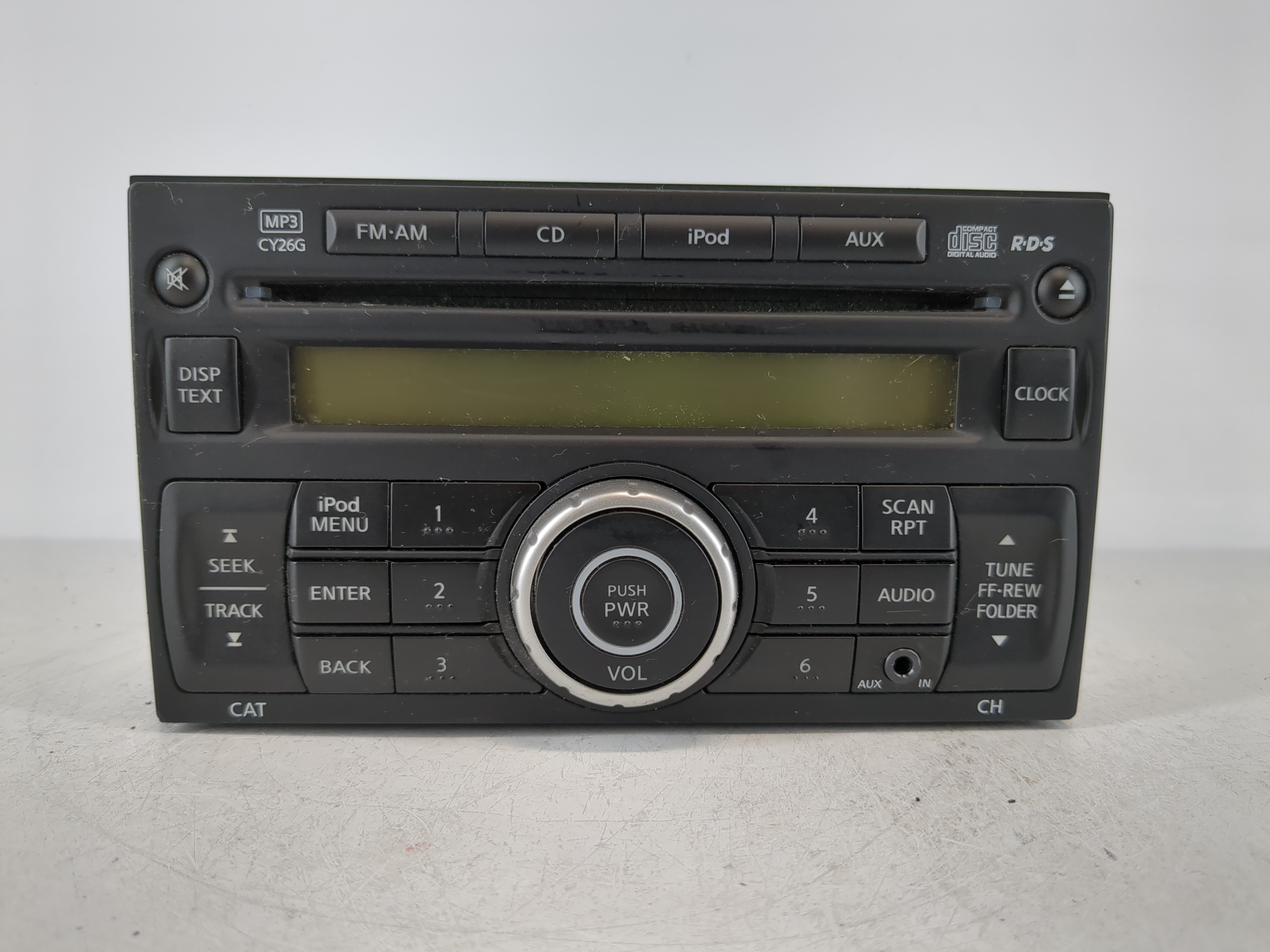 2012-2015 Nissan Rogue Am Fm Cd Player Radio Receiver 1096725 - Oemusedautoparts1.com