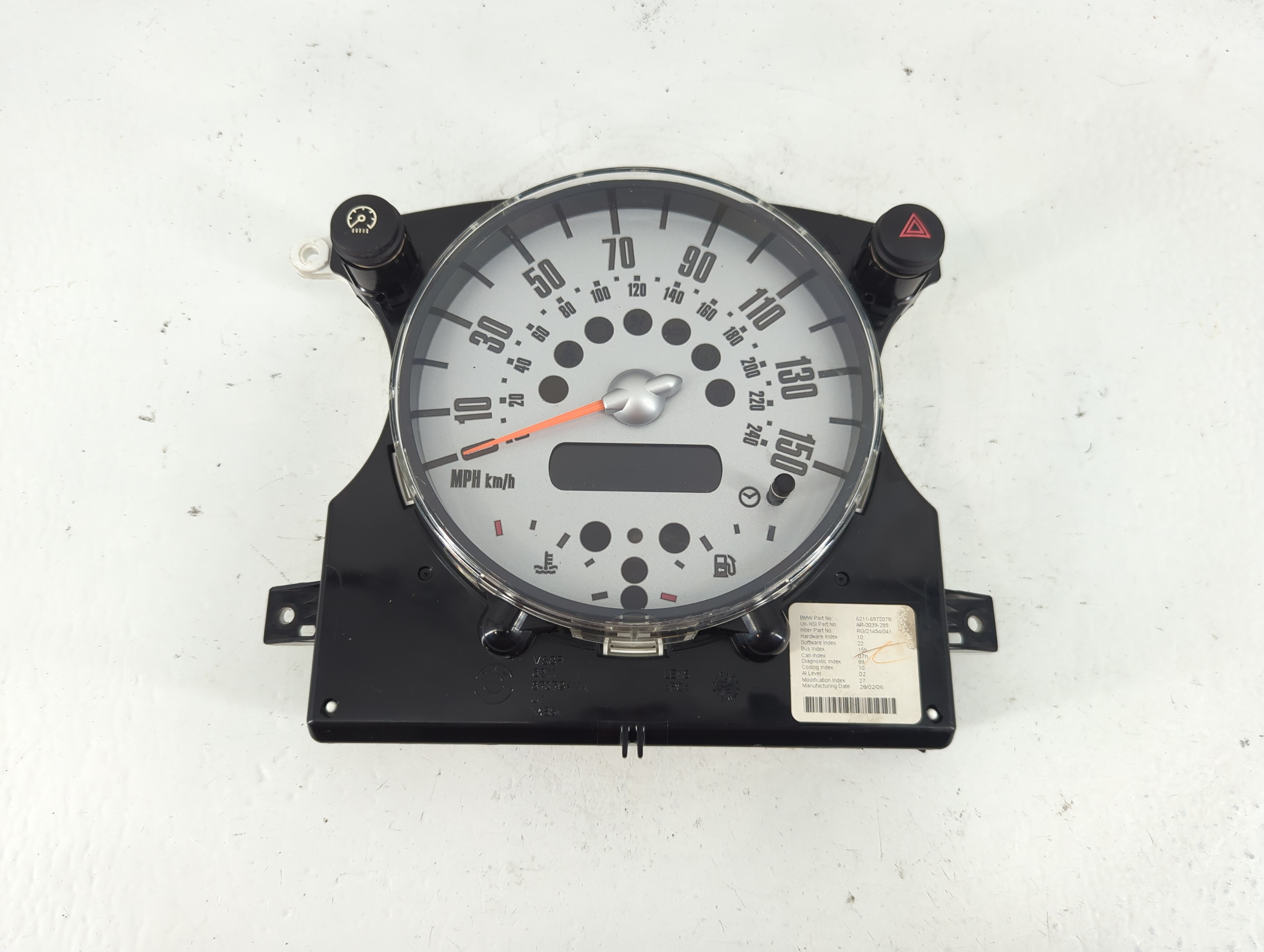 Picture of 2006 Mini Cooper Speedometer Instrument Cluster Gauges 6211- 6972078 1096783