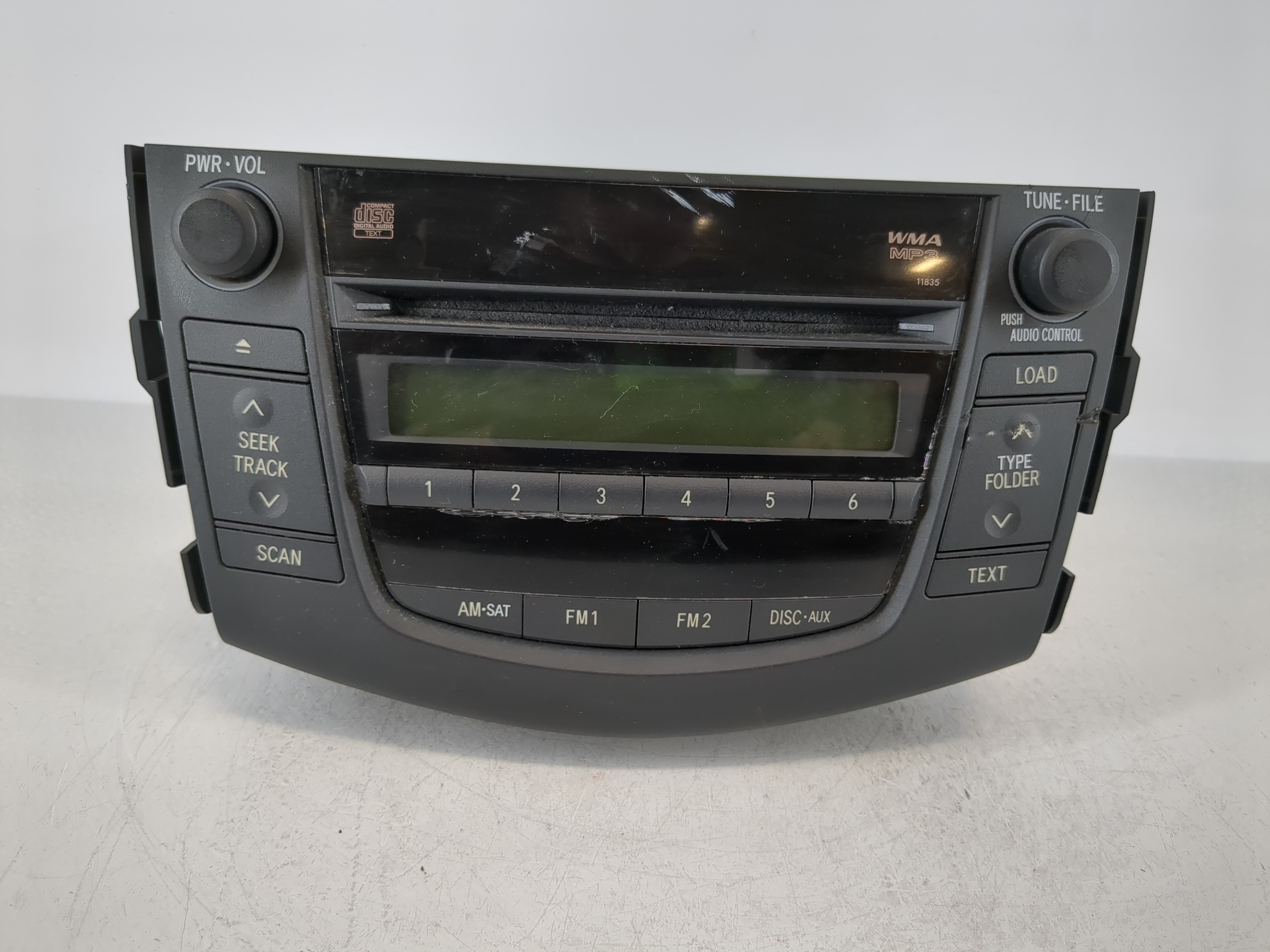 2006-2008 Toyota Rav4 Am Fm Cd Player Radio Receiver 1096797 - Oemusedautoparts1.com