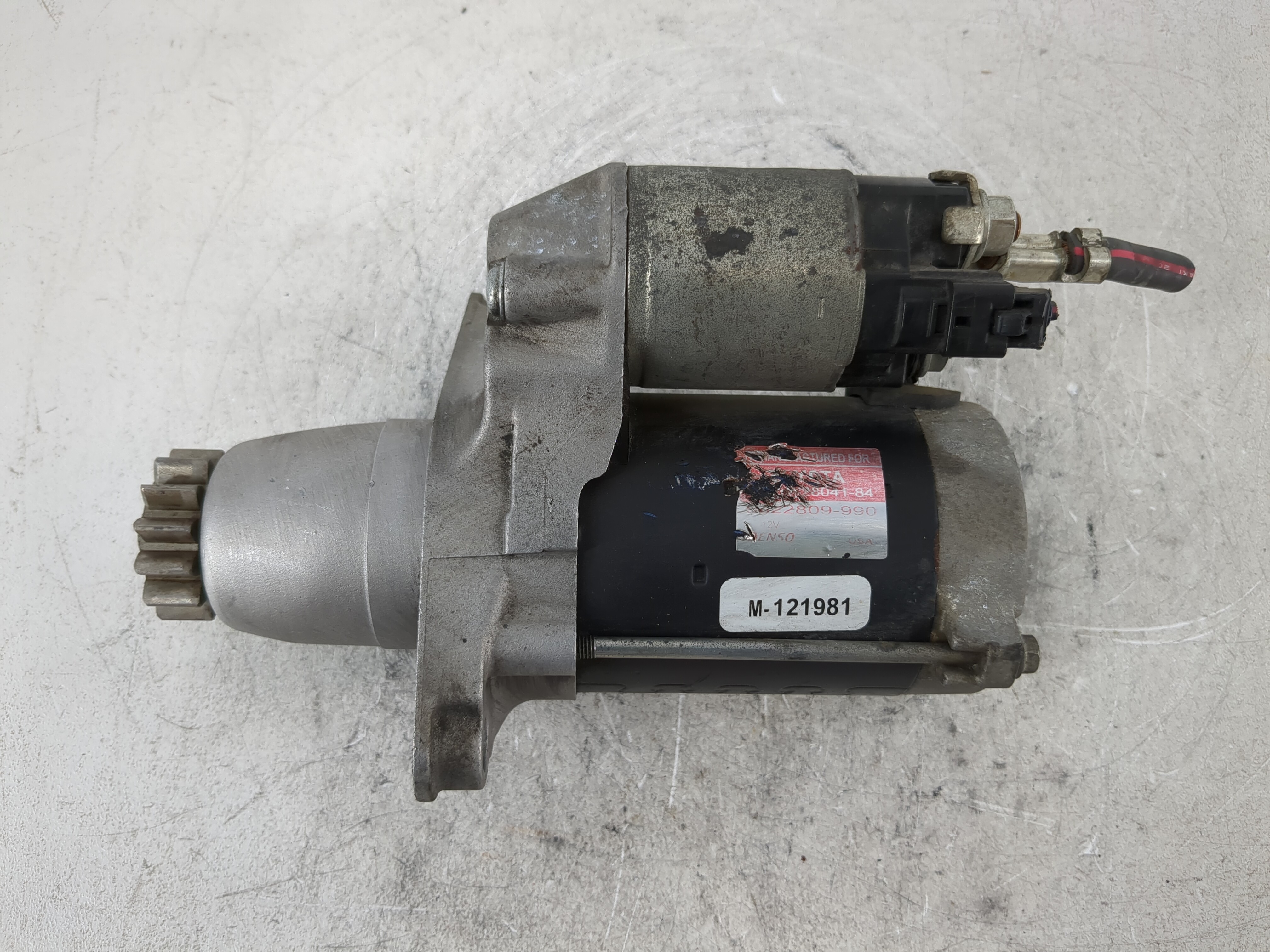 2002-2006 Toyota Camry Car Starter Motor Solenoid Oem 1096823 - Oemusedautoparts1.com