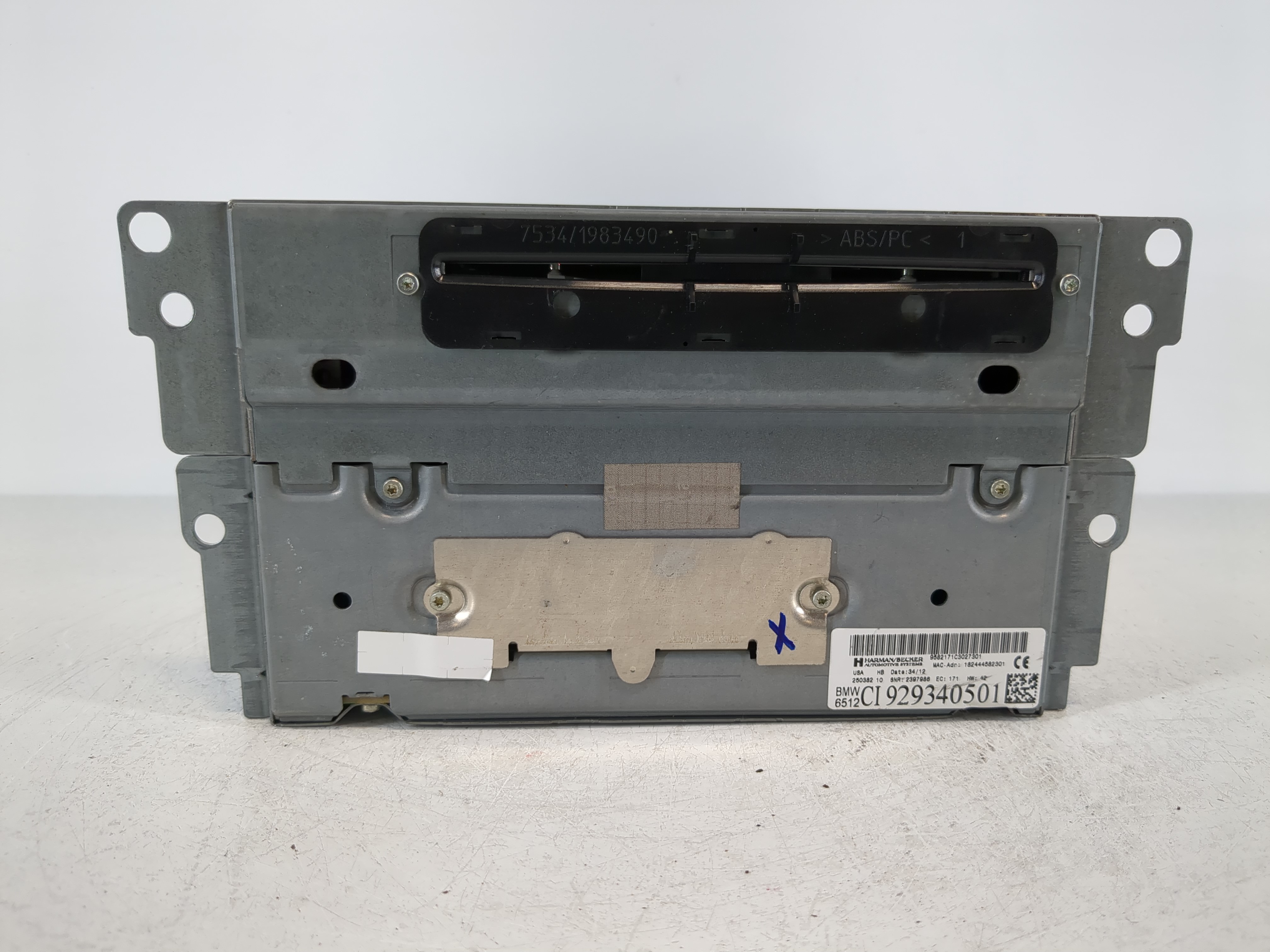 2013-2017 Bmw X3 Am Fm Cd Player Radio Receiver 1096830 - Oemusedautoparts1.com