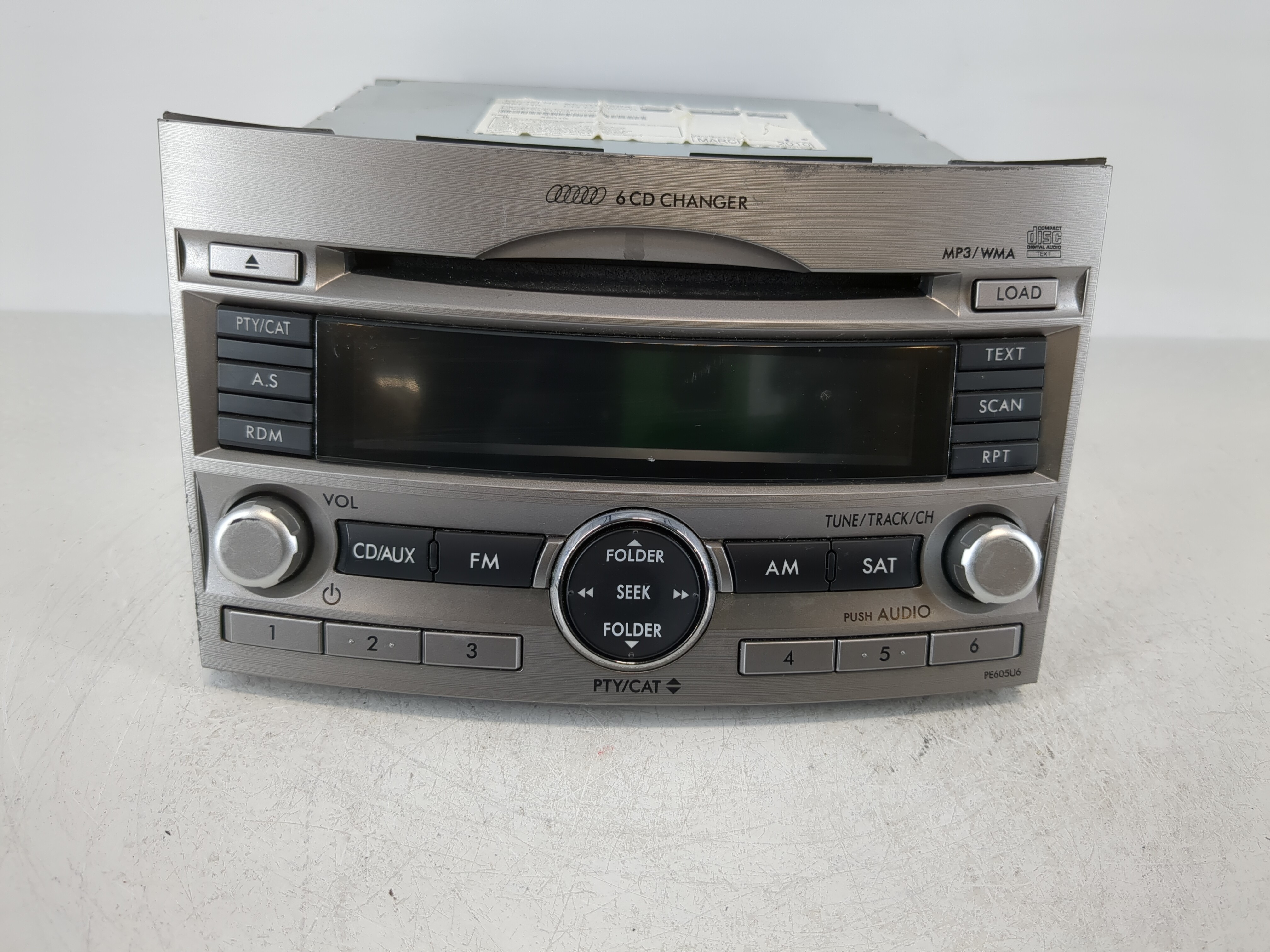 Subaru Legacy Am Fm Cd Player Radio Receiver 1096839 - Oemusedautoparts1.com