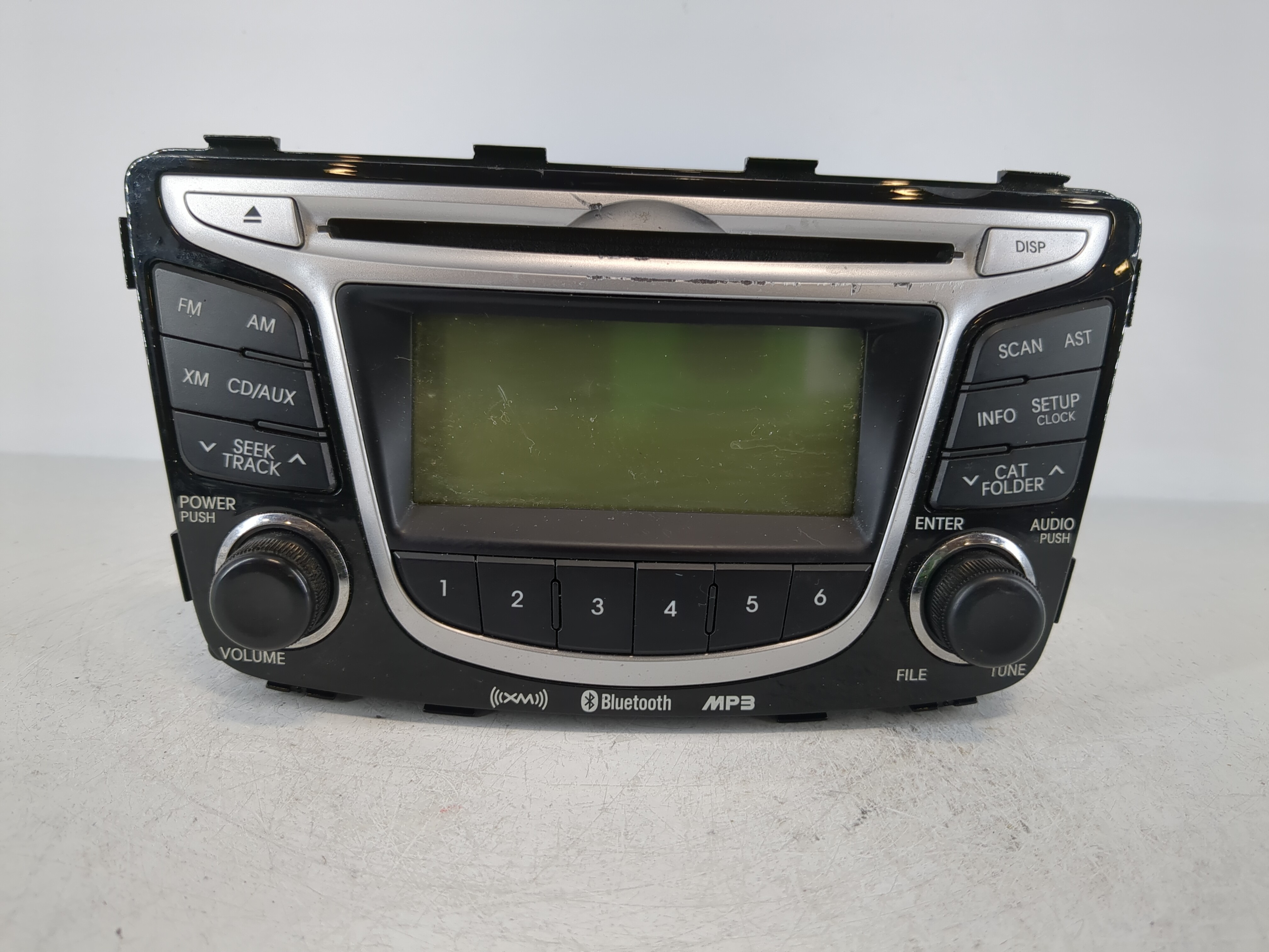 2012-2014 Hyundai Accent Am Fm Cd Player Radio Receiver 1096840 - Oemusedautoparts1.com
