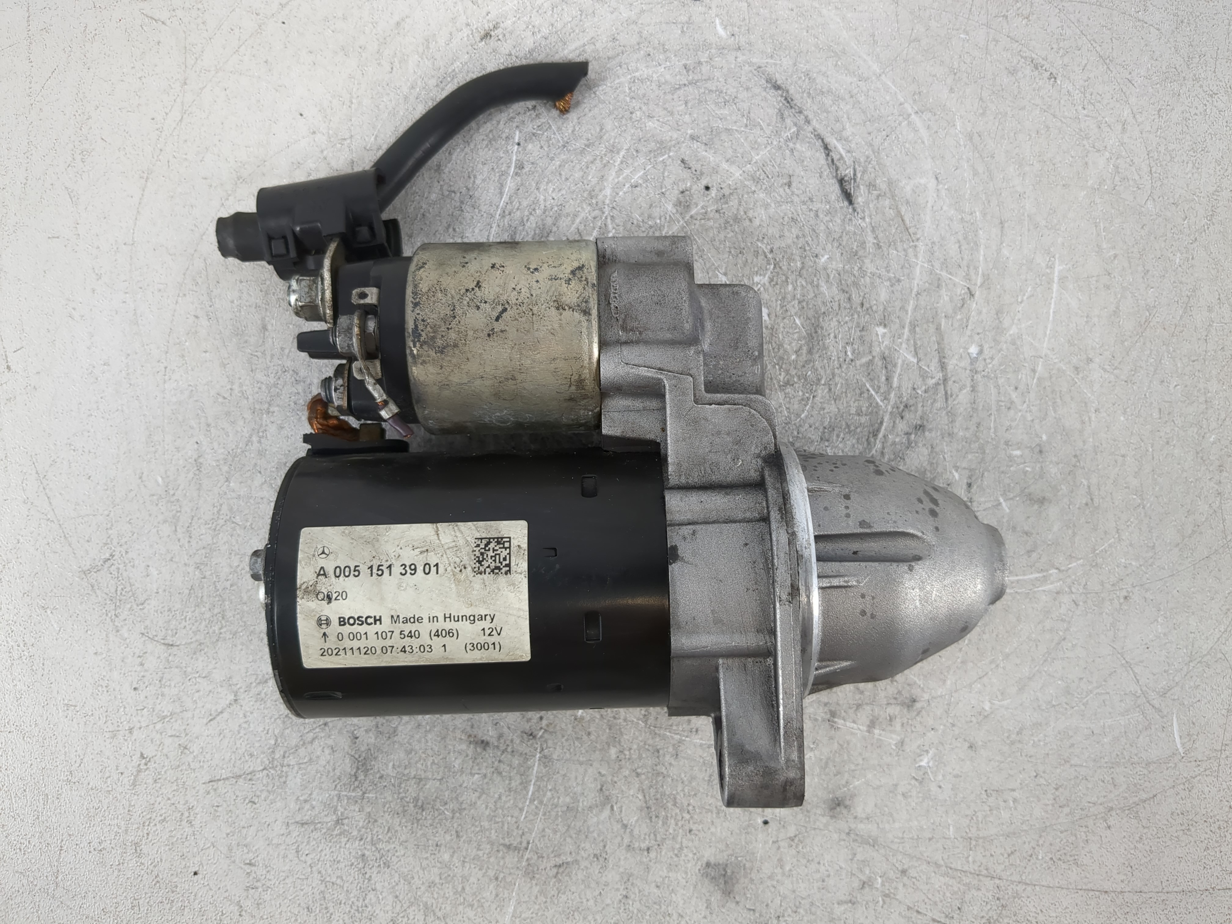 2012-2015 Mercedes-benz C250 Car Starter Motor Solenoid Oem 1096890 - Oemusedautoparts1.com