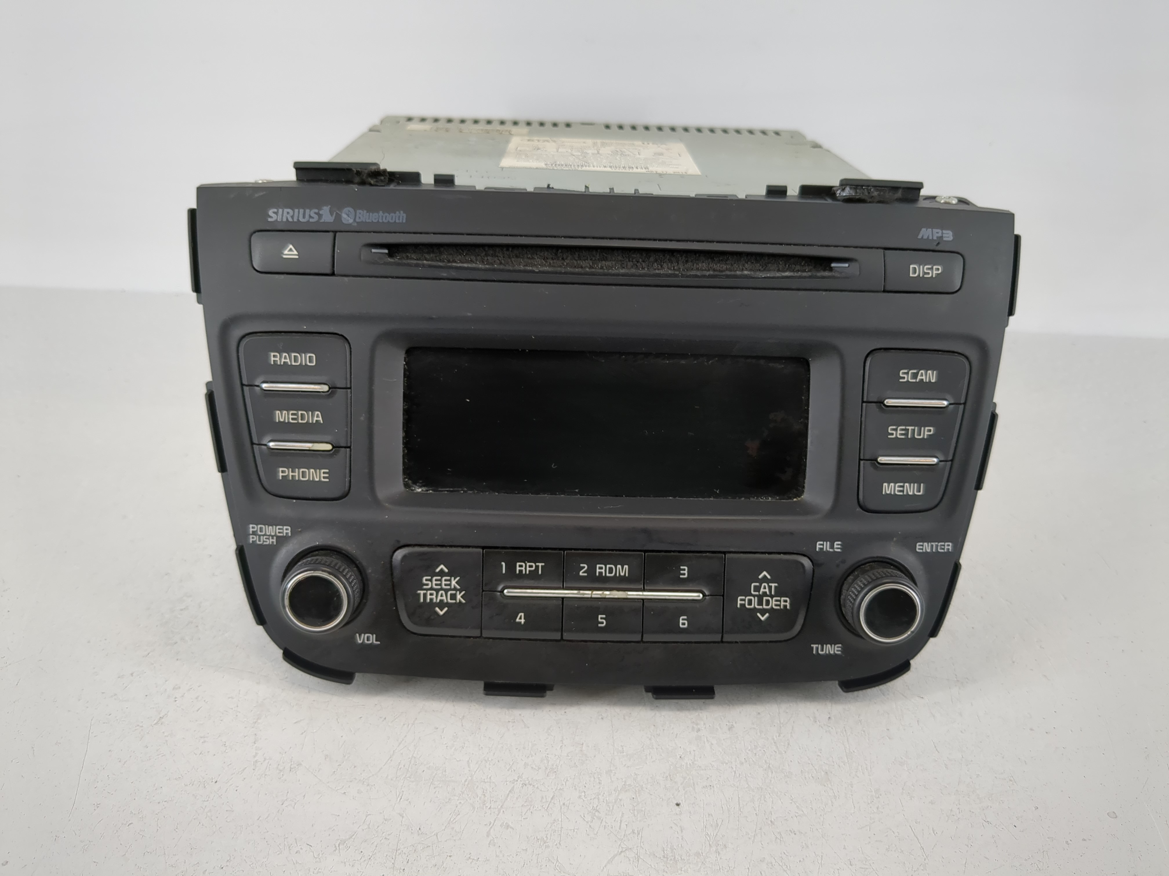 2014-2015 Kia Sorento Am Fm Cd Player Radio Receiver 1096897 - Oemusedautoparts1.com