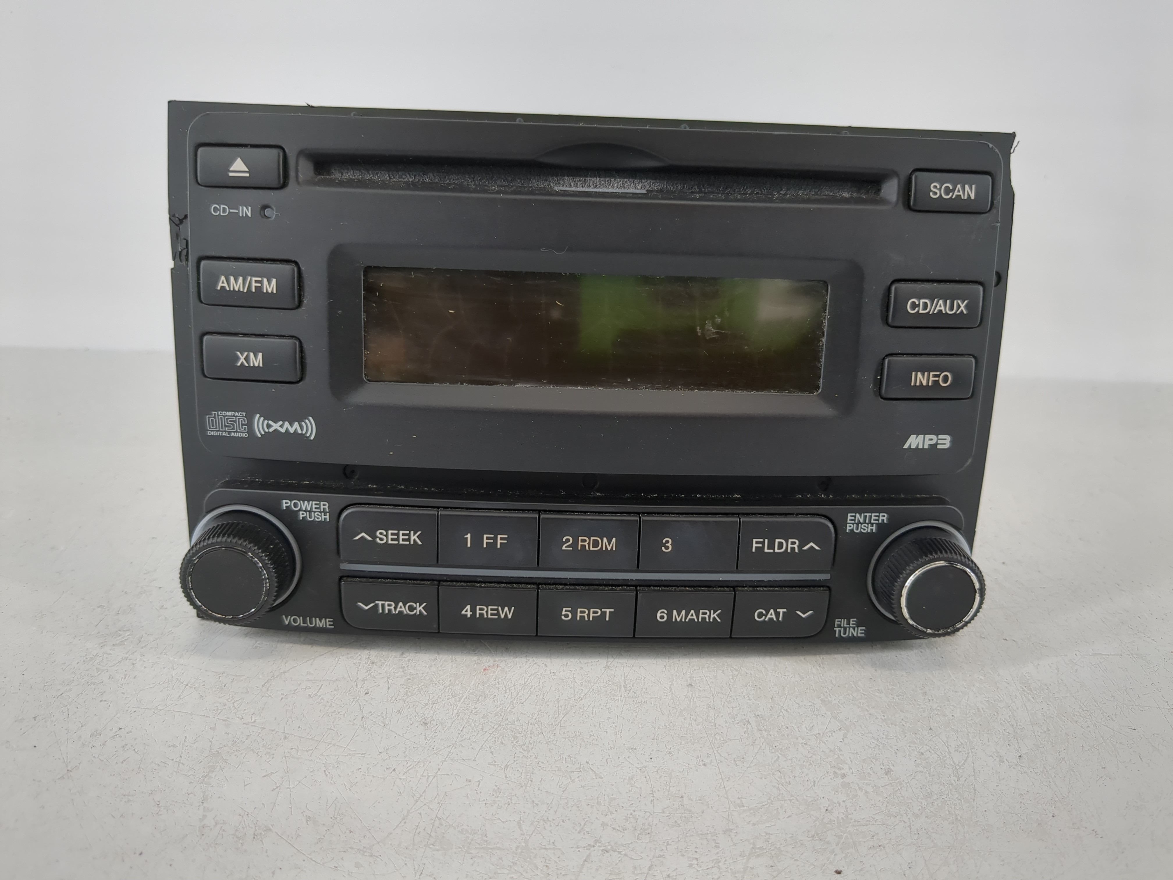 2007-2010 Hyundai Elantra Am Fm Cd Player Radio Receiver 1096899 - Oemusedautoparts1.com