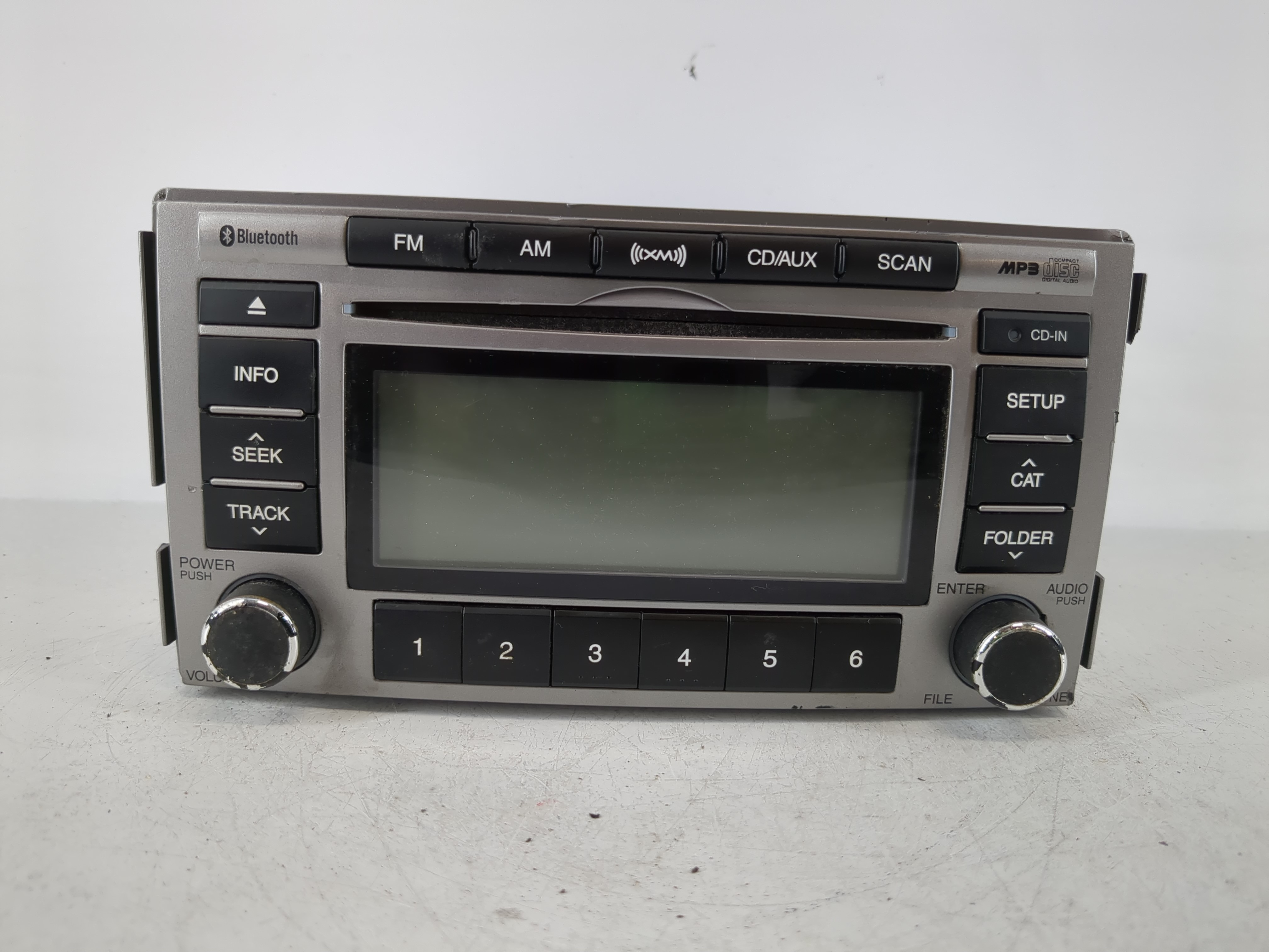 2010-2012 Hyundai Santa Fe Am Fm Cd Player Radio Receiver 1097009 - Oemusedautoparts1.com