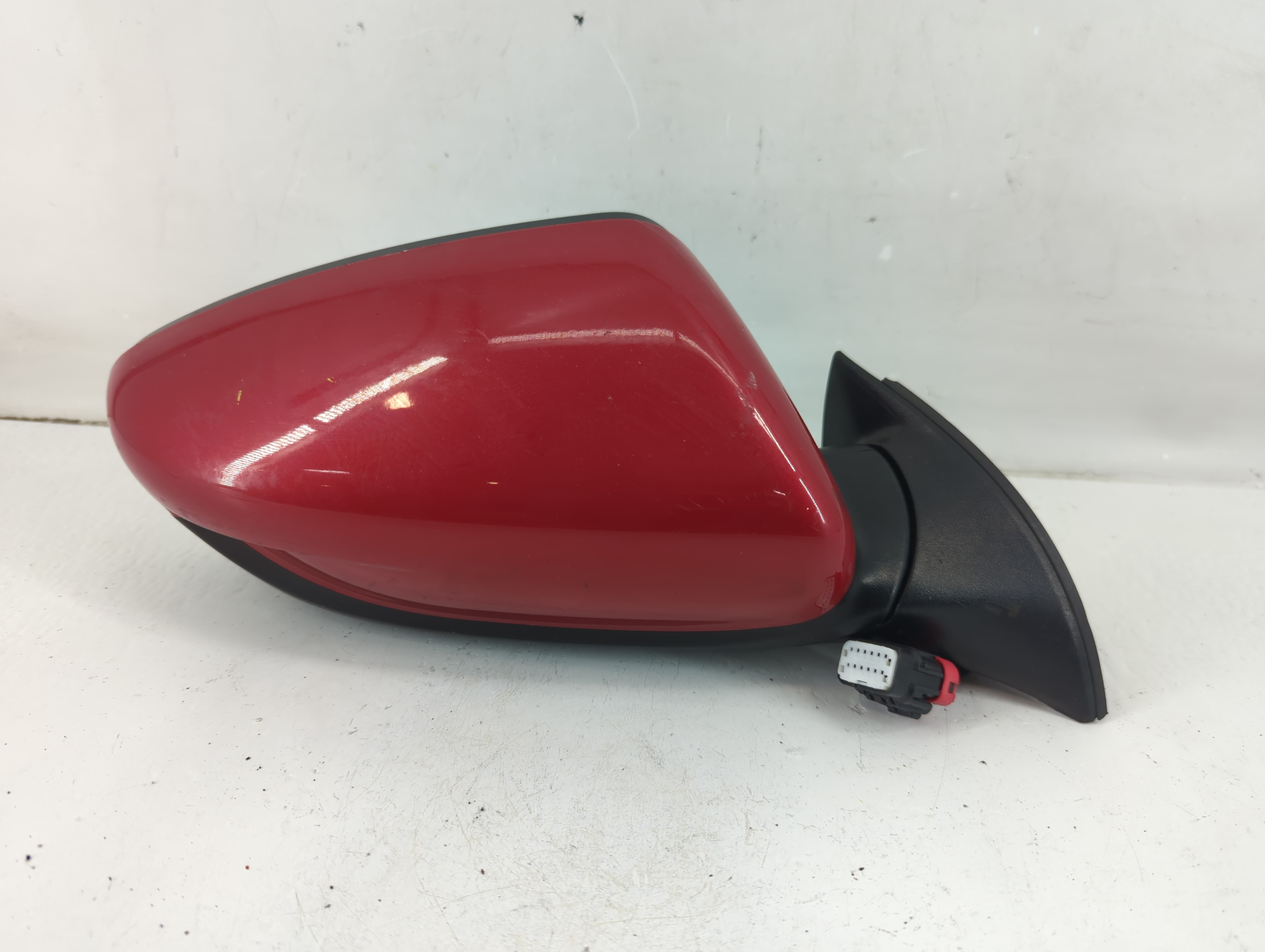 2016-2018 Kia Forte Passenger Right Side View Power Door Mirror Red 1097041 - Oemusedautoparts1.com