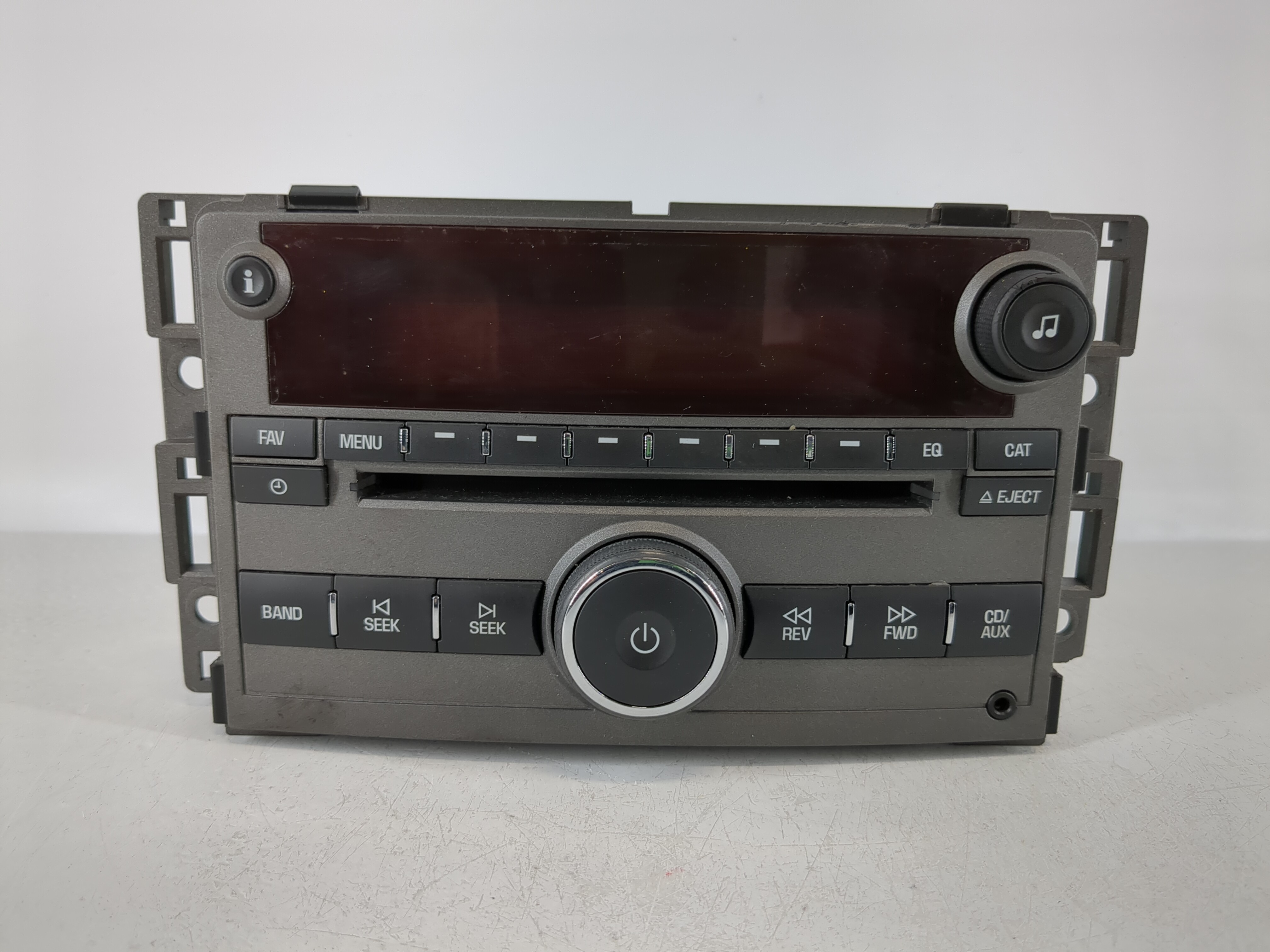2007-2008 Saturn Aura Am Fm Cd Player Radio Receiver 1097056 - Oemusedautoparts1.com