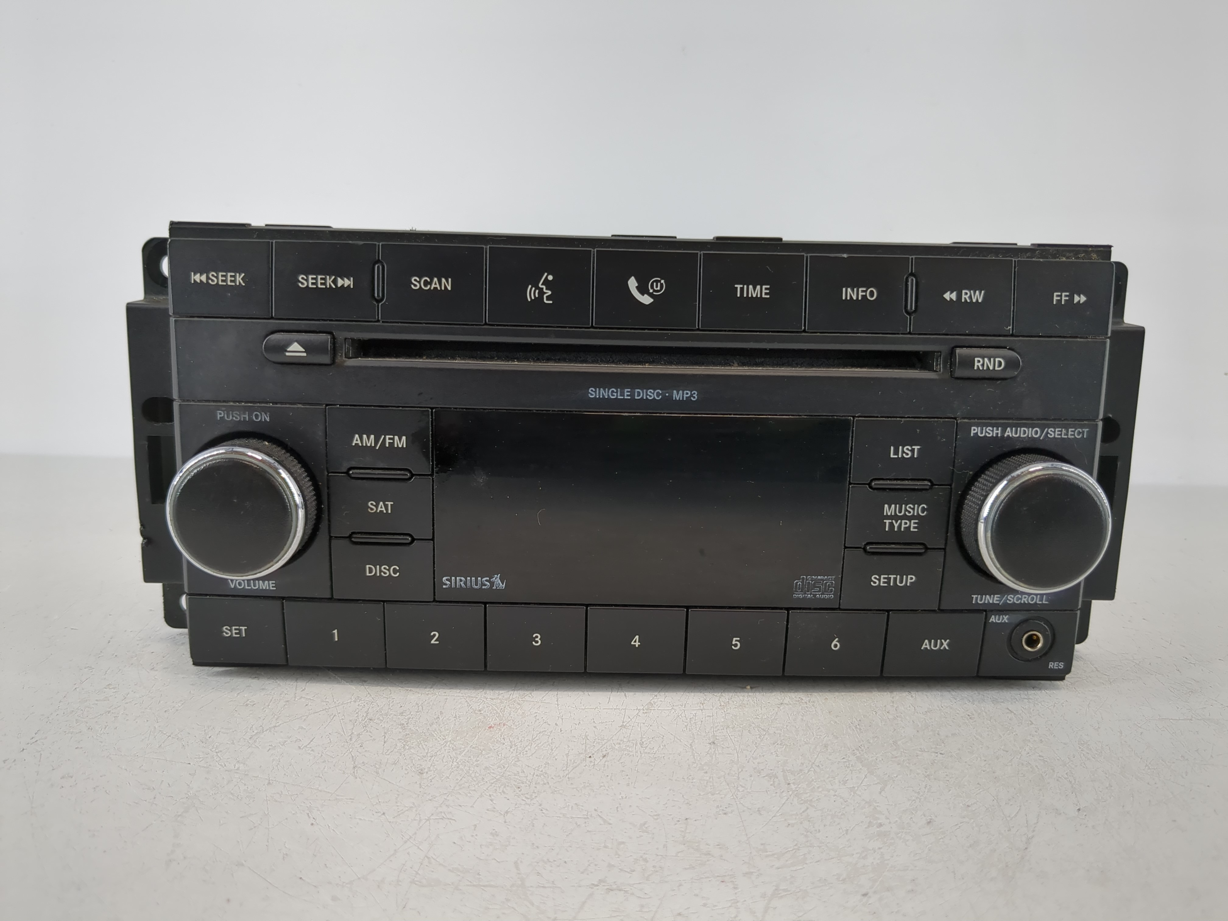 2008-2008 Dodge Avenger Am Fm Cd Player Radio Receiver 1097060 - Oemusedautoparts1.com