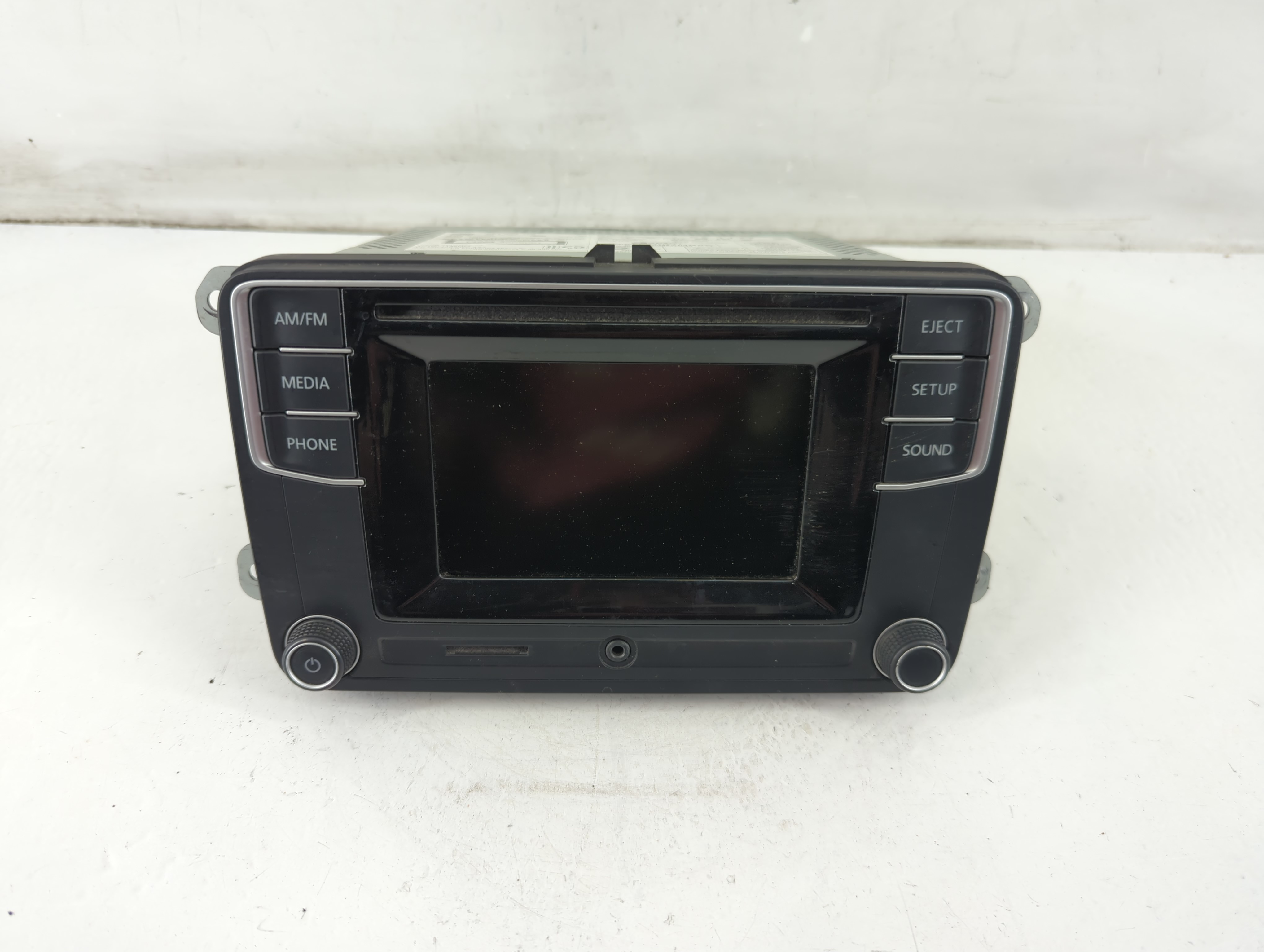 2016-2017 Volkswagen Jetta Am Fm Cd Player Radio Receiver 1097078 - Oemusedautoparts1.com