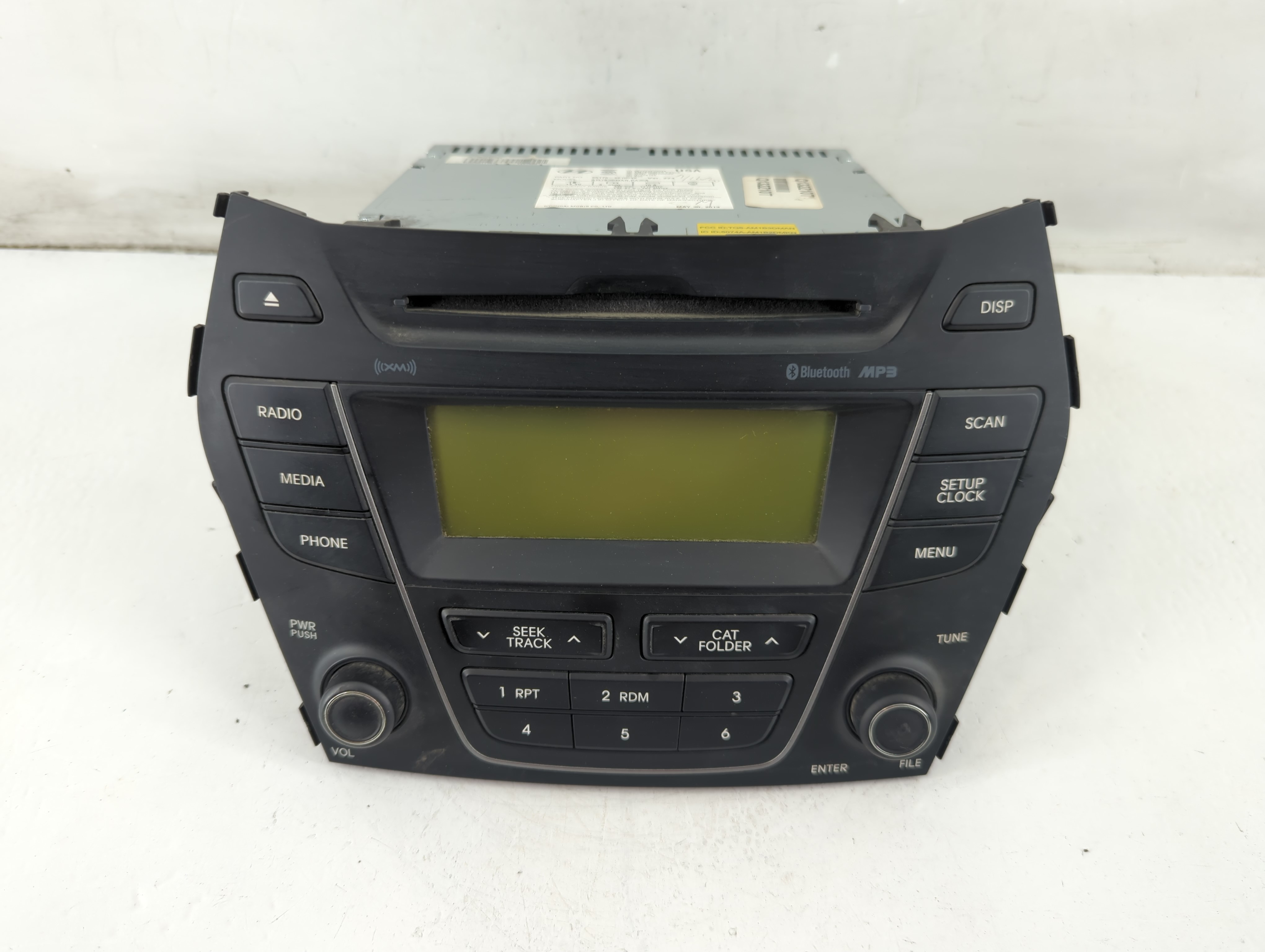 2013-2014 Hyundai Santa Fe Am Fm Cd Player Radio Receiver 1097112 - Oemusedautoparts1.com