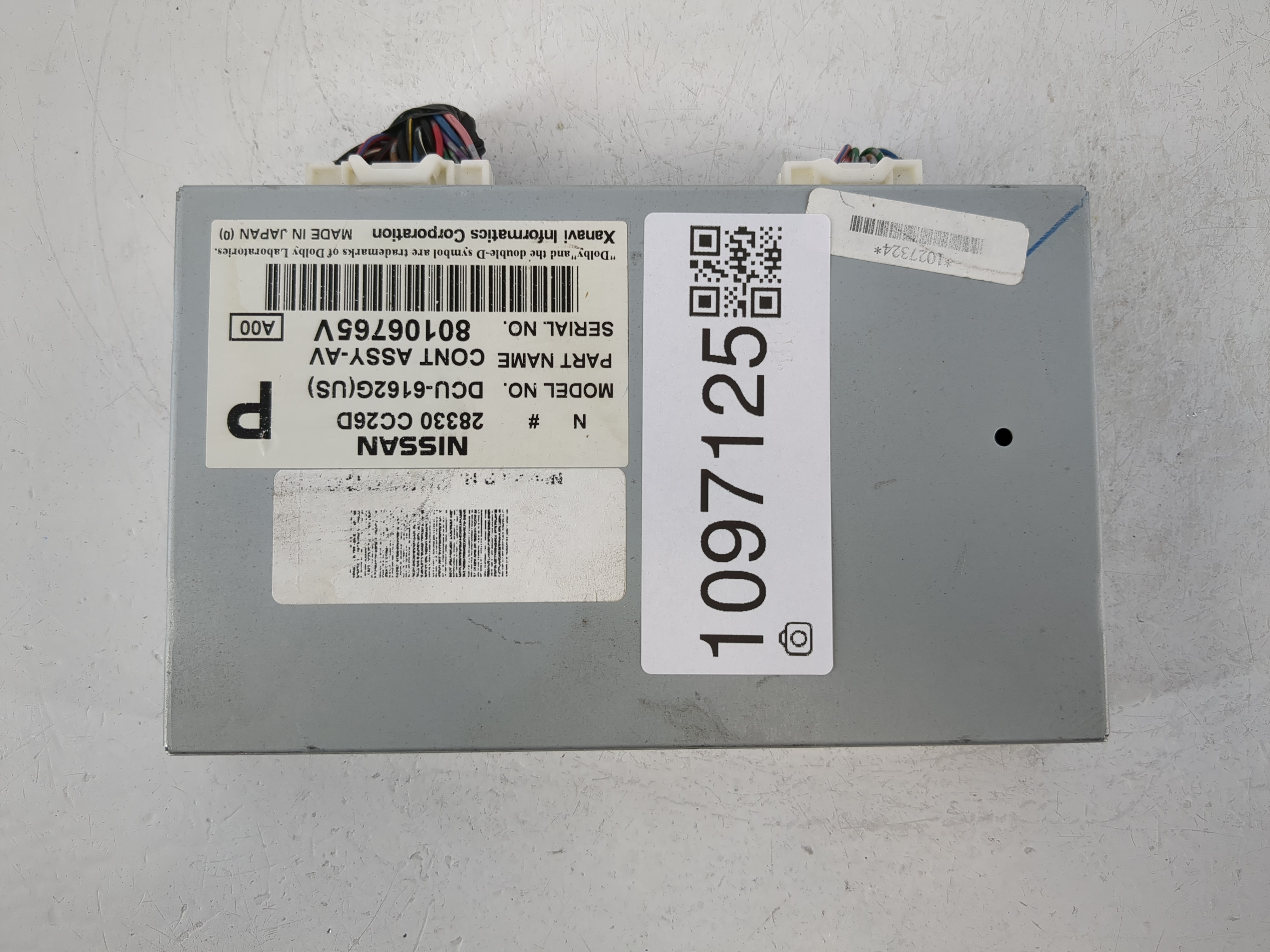 Picture of 2009-2009 Nissan Murano Am Fm Cd Player Radio Receiver 1097125