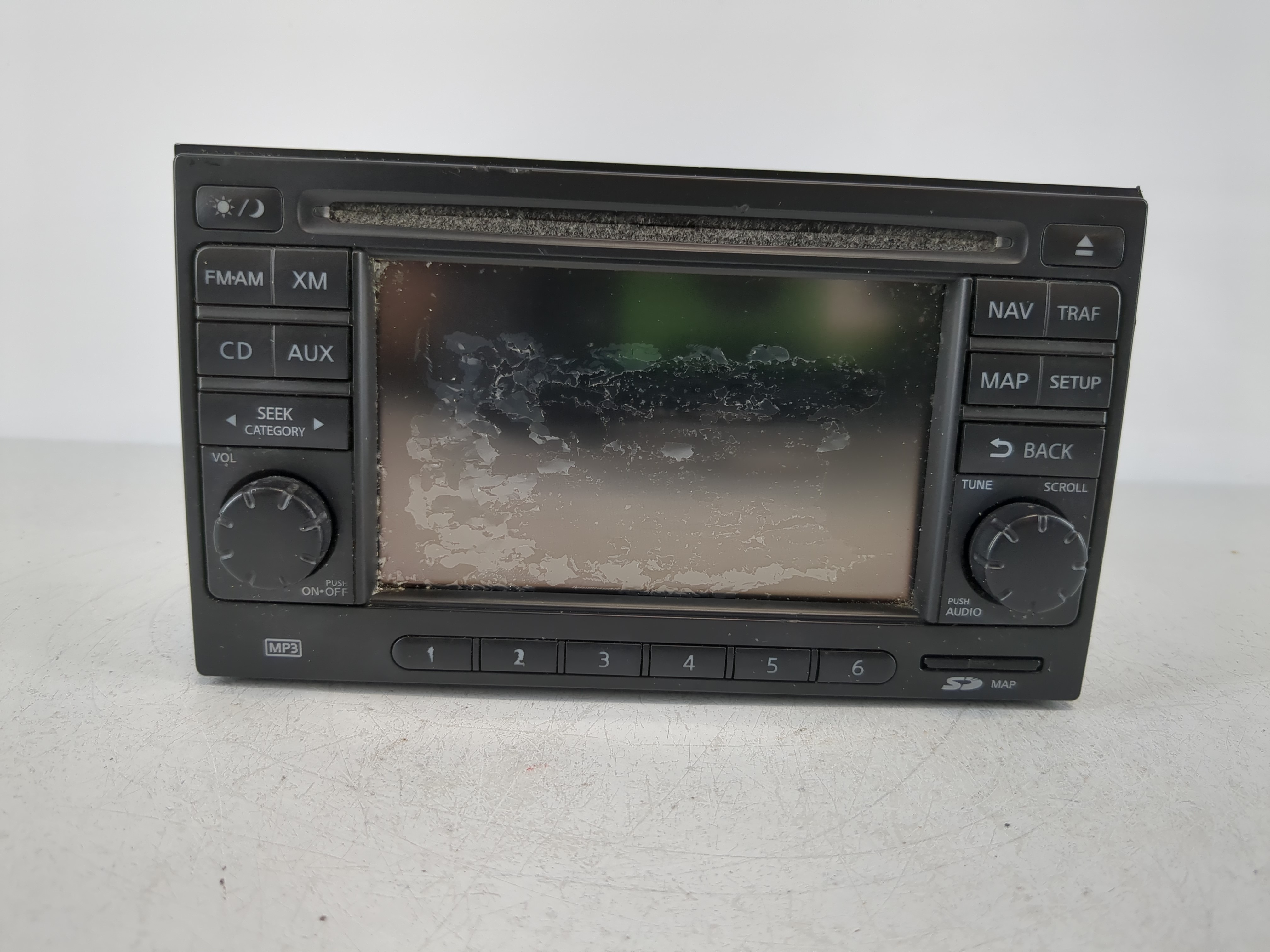 2012-2015 Nissan Rogue Am Fm Cd Player Radio Receiver 1097127 - Oemusedautoparts1.com