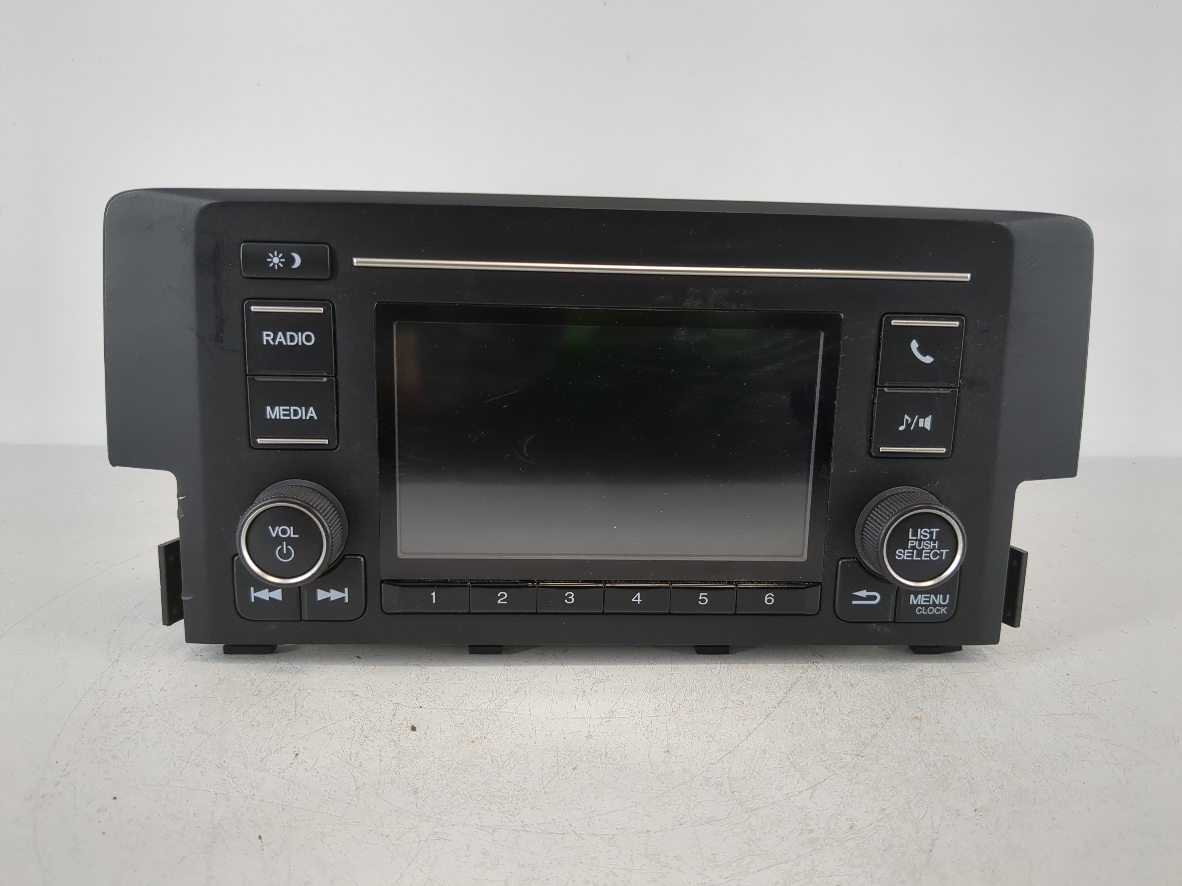 2016-2017 Honda Civic Am Fm Cd Player Radio Receiver 1097130 - Oemusedautoparts1.com