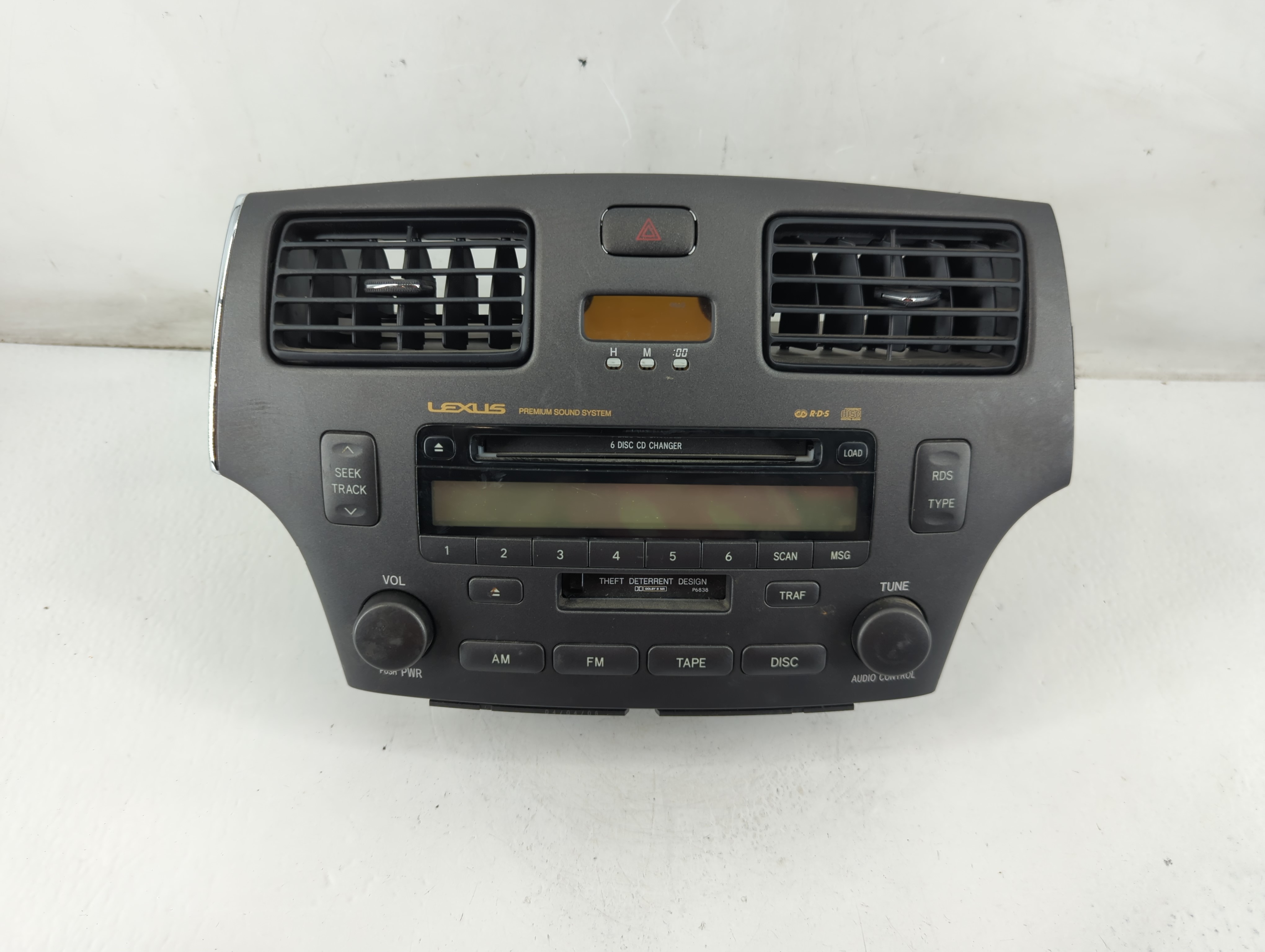2004-2006 Lexus Es330 Am Fm Cd Player Radio Receiver 1097166 - Oemusedautoparts1.com