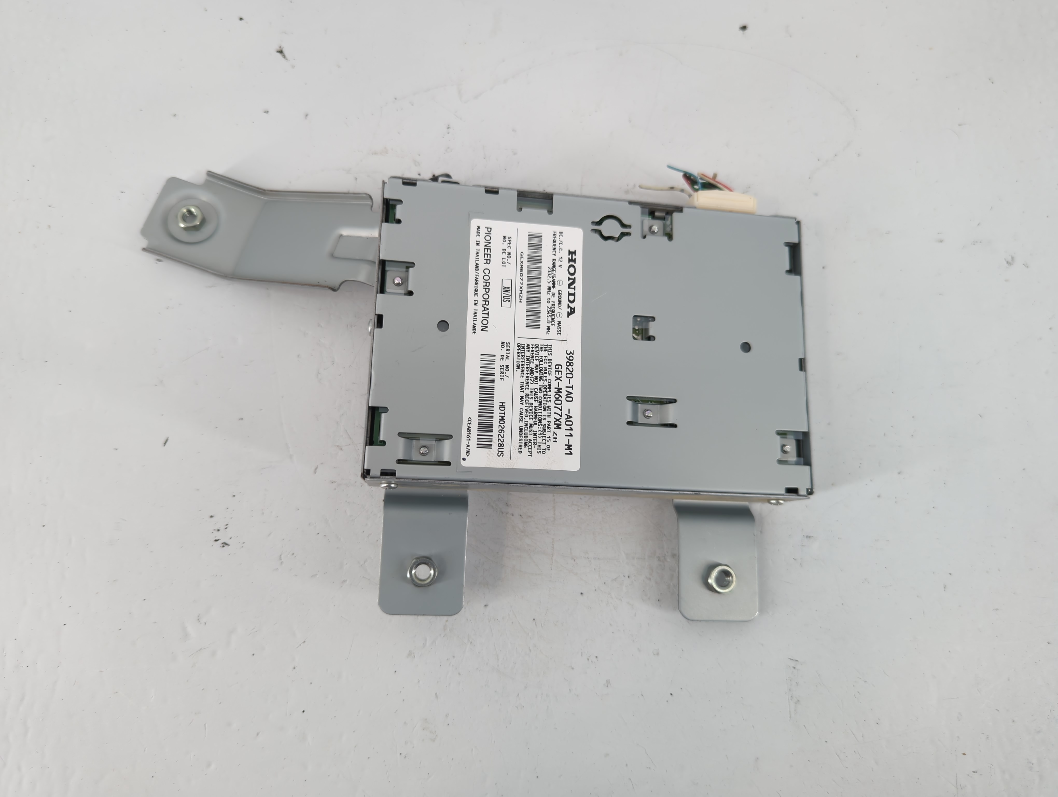 2012-2012 Honda Crosstour Am Fm Cd Player Radio Receiver 1097196 - Oemusedautoparts1.com