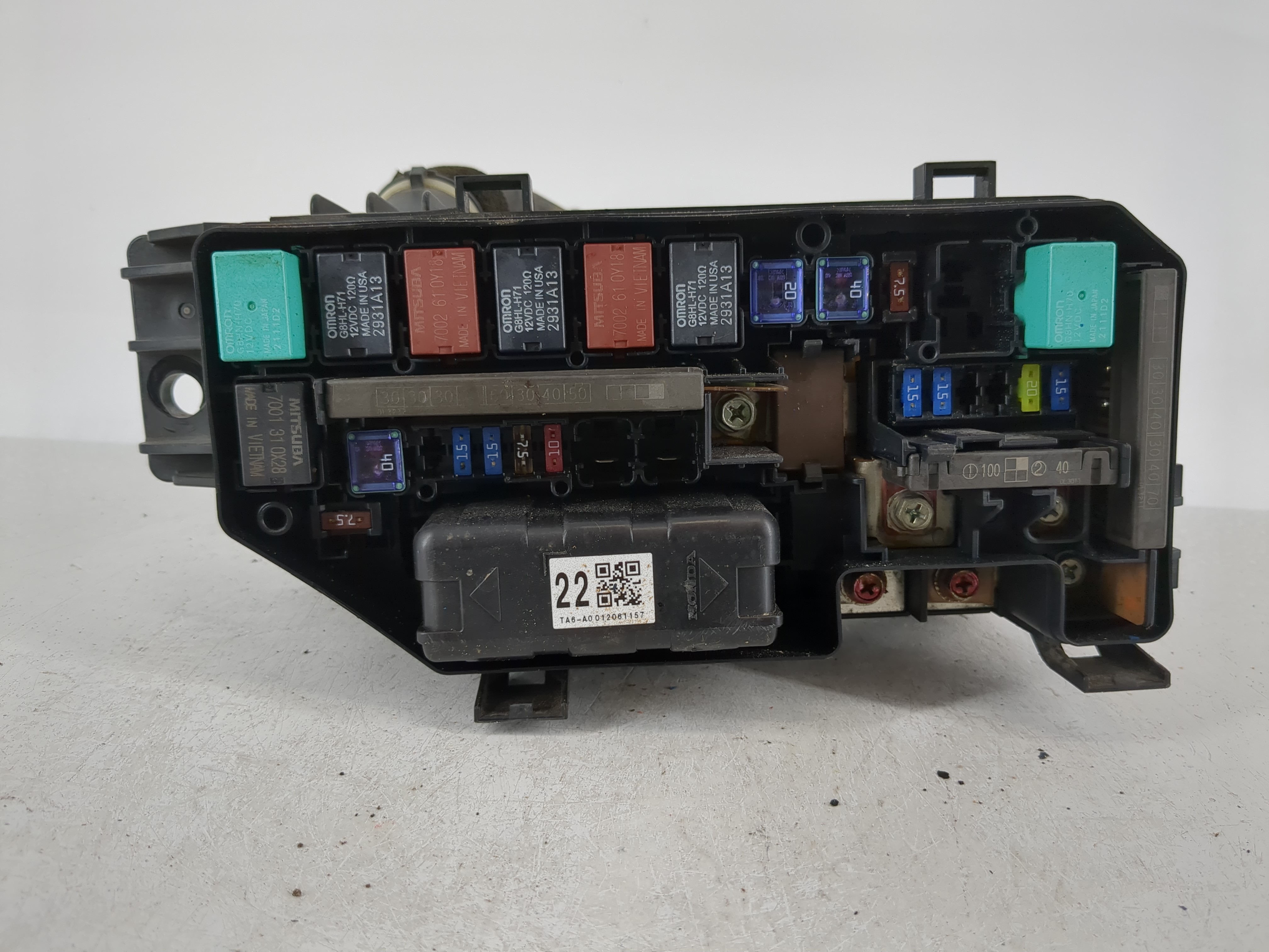 2008-2012 Honda Accord Fusebox Fuse Box Relay Module 01b4e0670 1097286 - Oemusedautoparts1.com