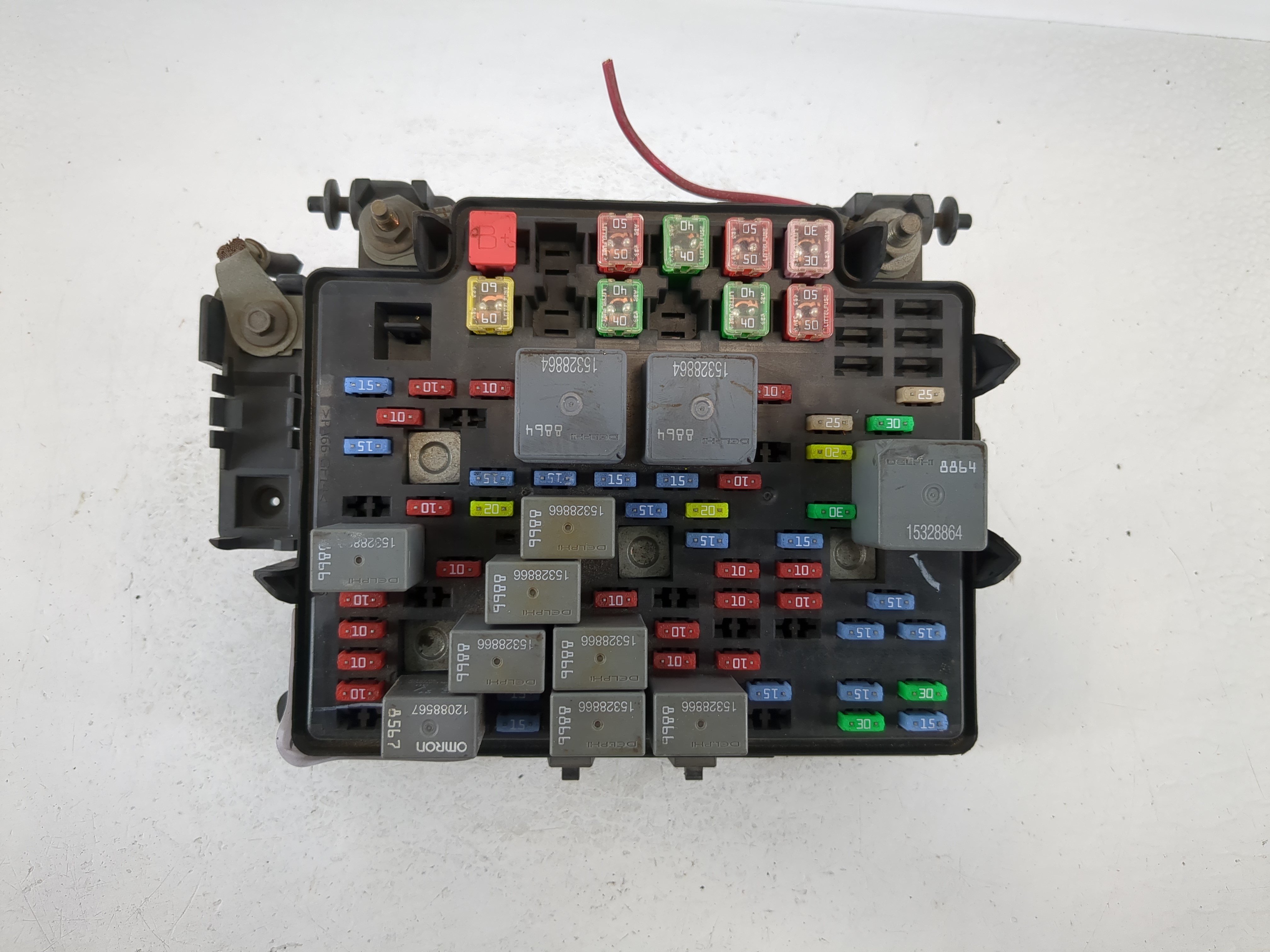 2003-2005 Gmc Sierra 1500 Fusebox Fuse Box Relay Module 15201928 1097333 - Oemusedautoparts1.com