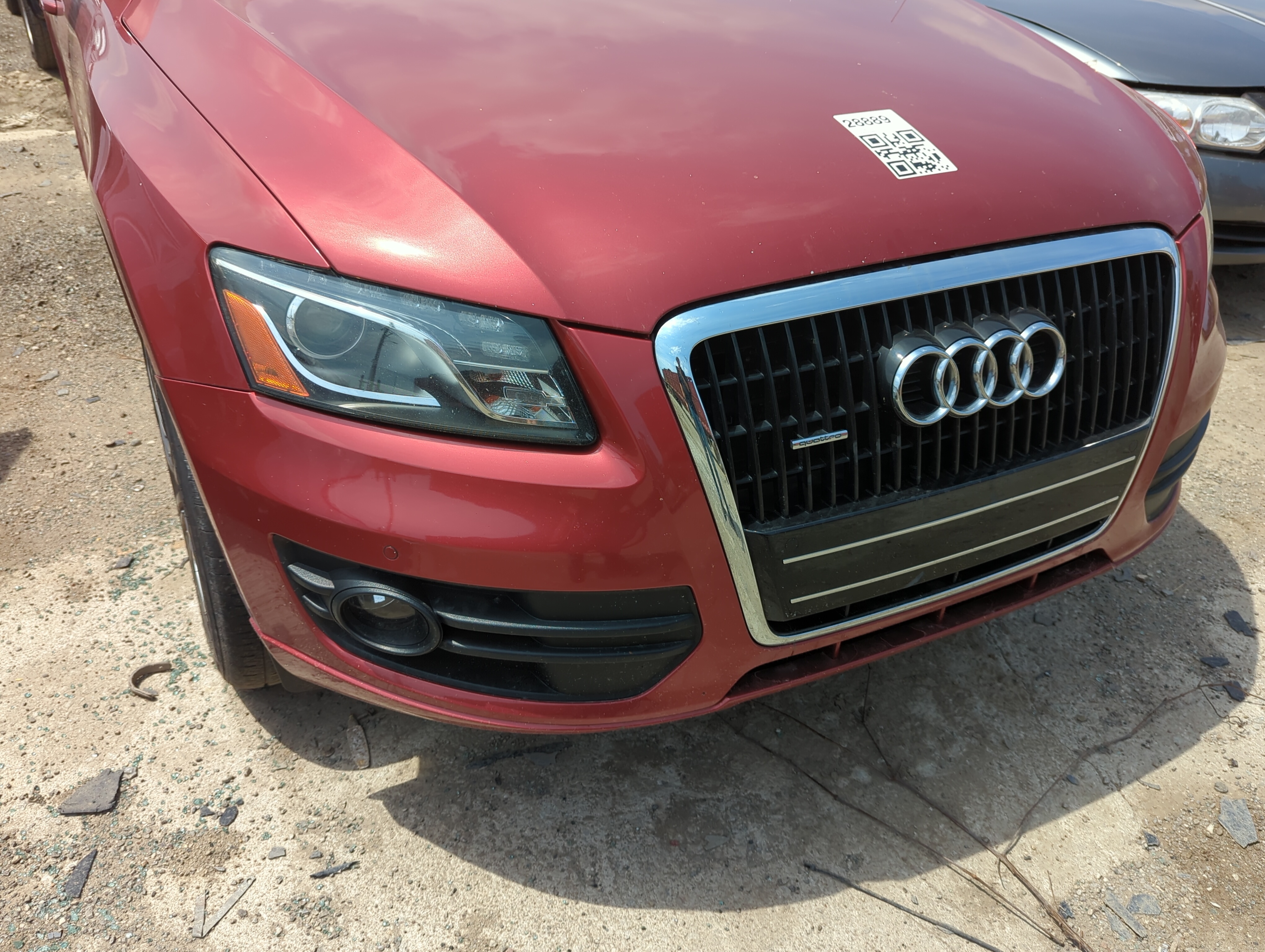 Picture of 2009-2012 Audi Q5 Front Bumper - Oem 1097769