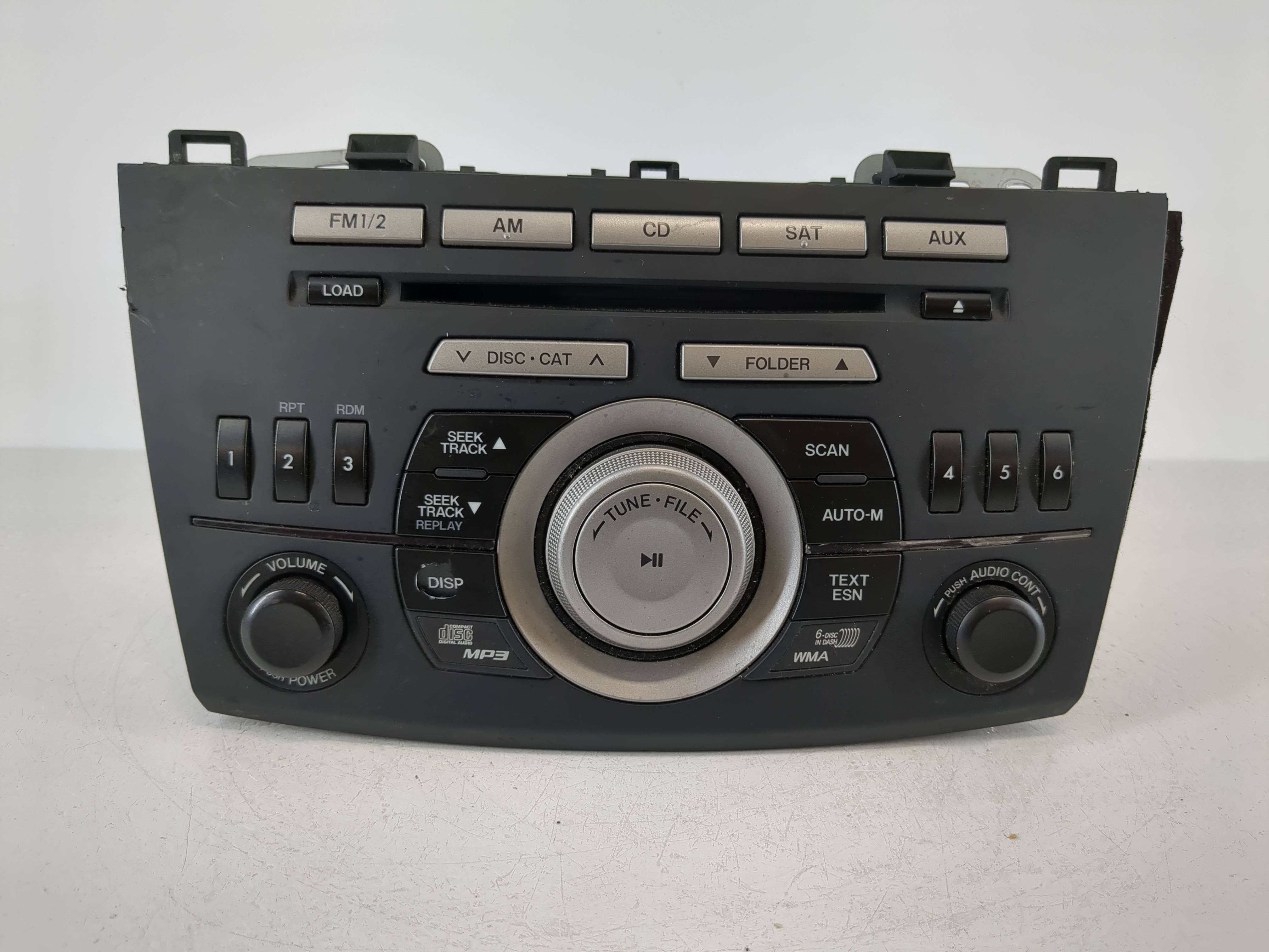 2011-2011 Mazda 3 Am Fm Cd Player Radio Receiver 1098354 - Oemusedautoparts1.com