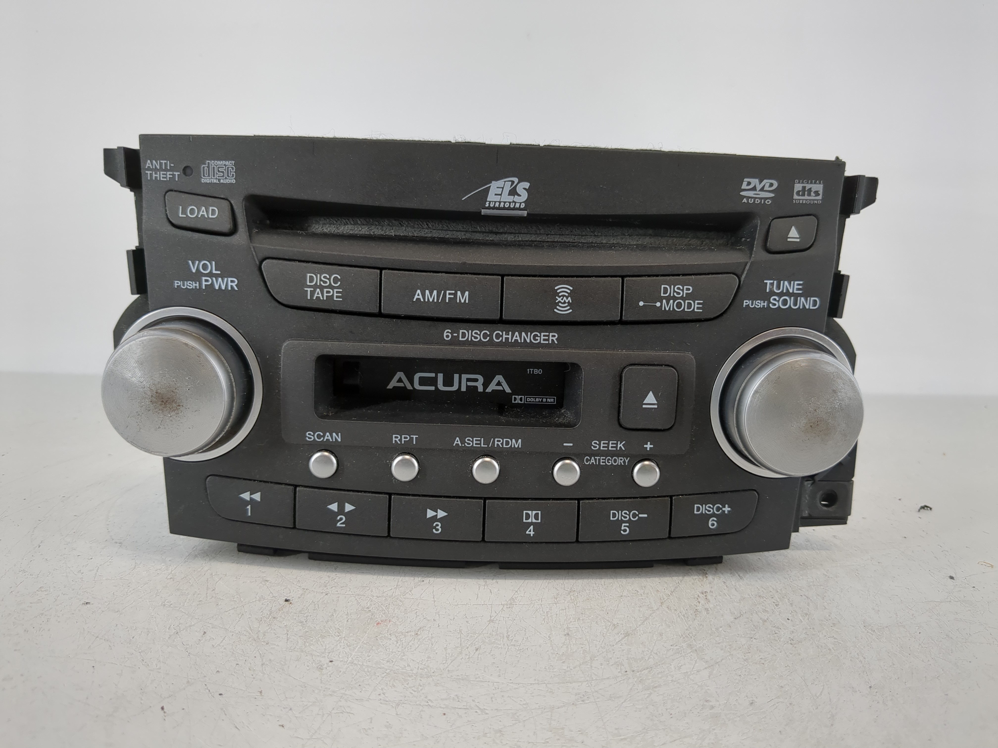 Acura Tl Am Fm Cd Player Radio Receiver 1098404 - Oemusedautoparts1.com