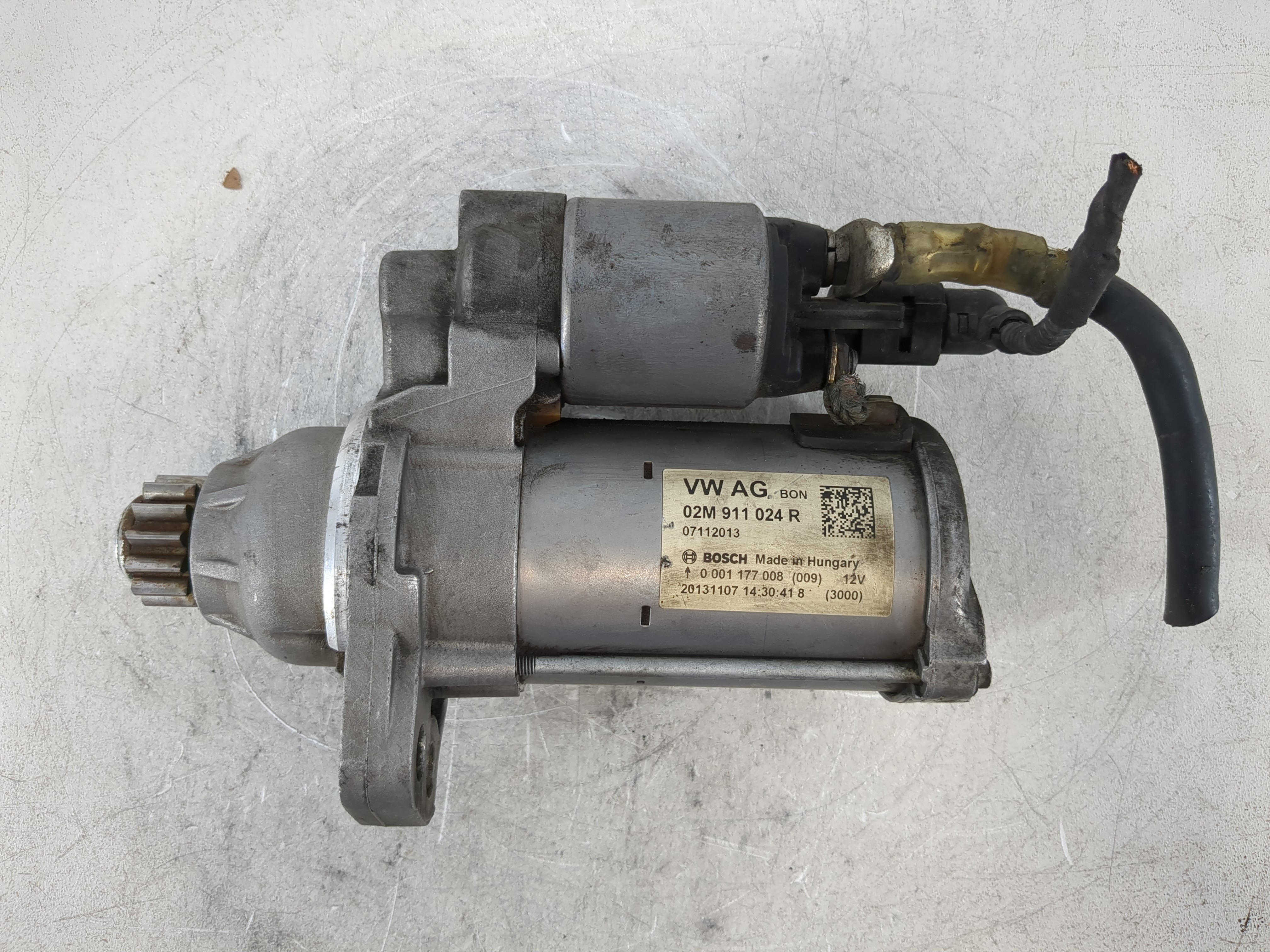 2014-2014 Volkswagen Jetta Car Starter Motor Solenoid Oem 1098424 - Oemusedautoparts1.com