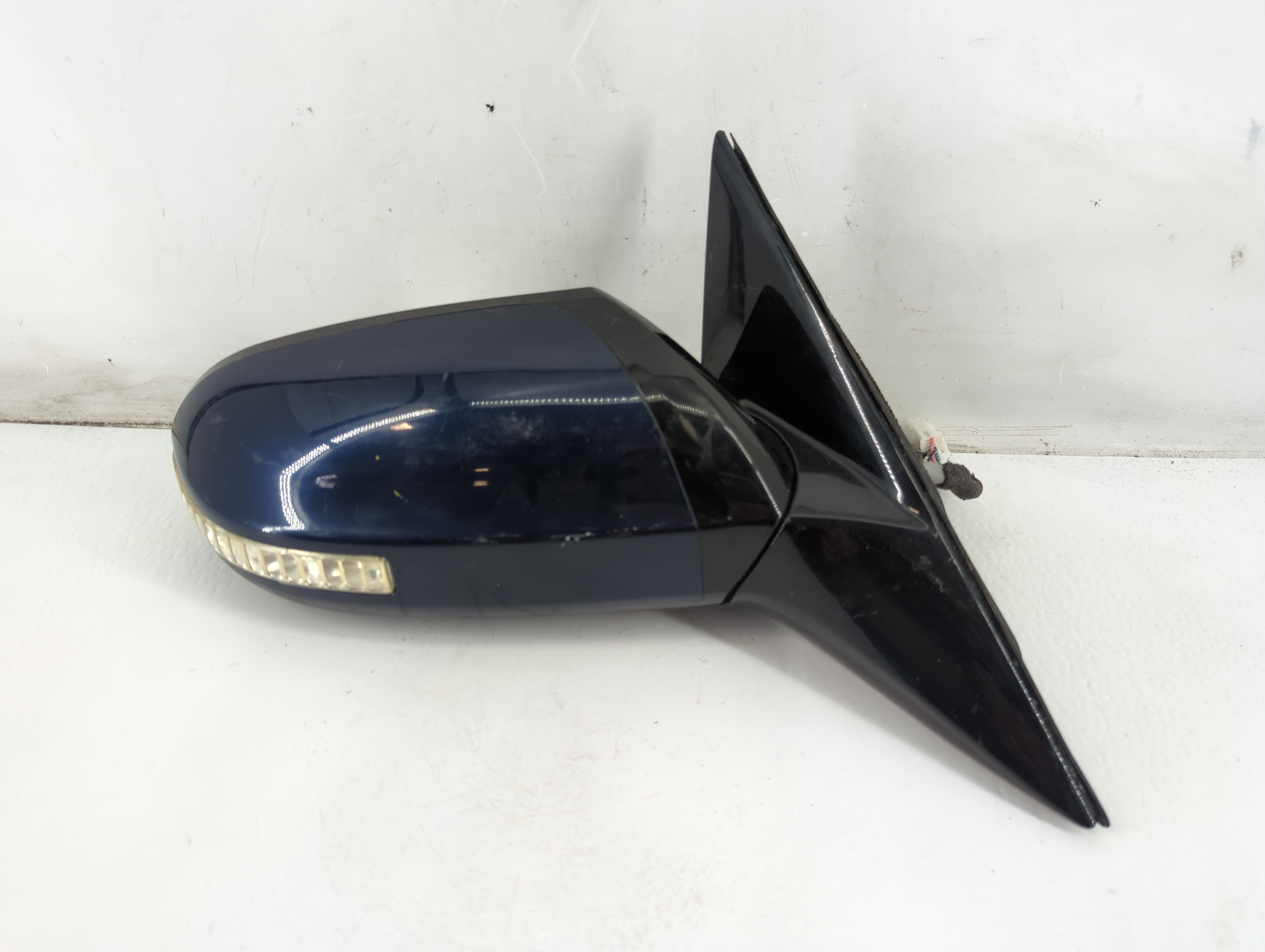 2009-2014 Nissan Maxima Passenger Right Side View Power Door Mirror Blue 1098427 - Oemusedautoparts1.com