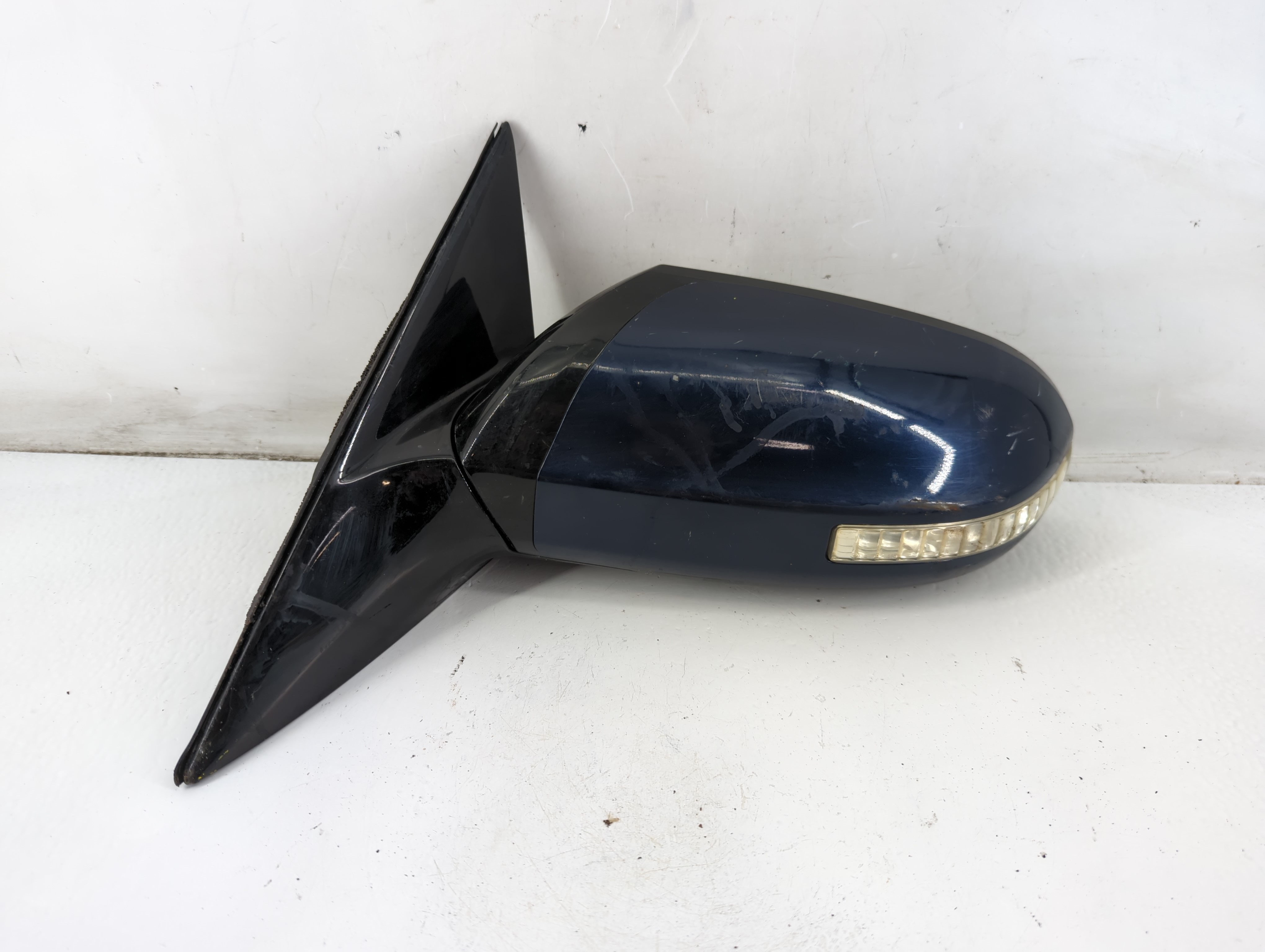 2009-2014 Nissan Maxima Driver Left Side View Power Door Mirror Blue 1098436 - Oemusedautoparts1.com