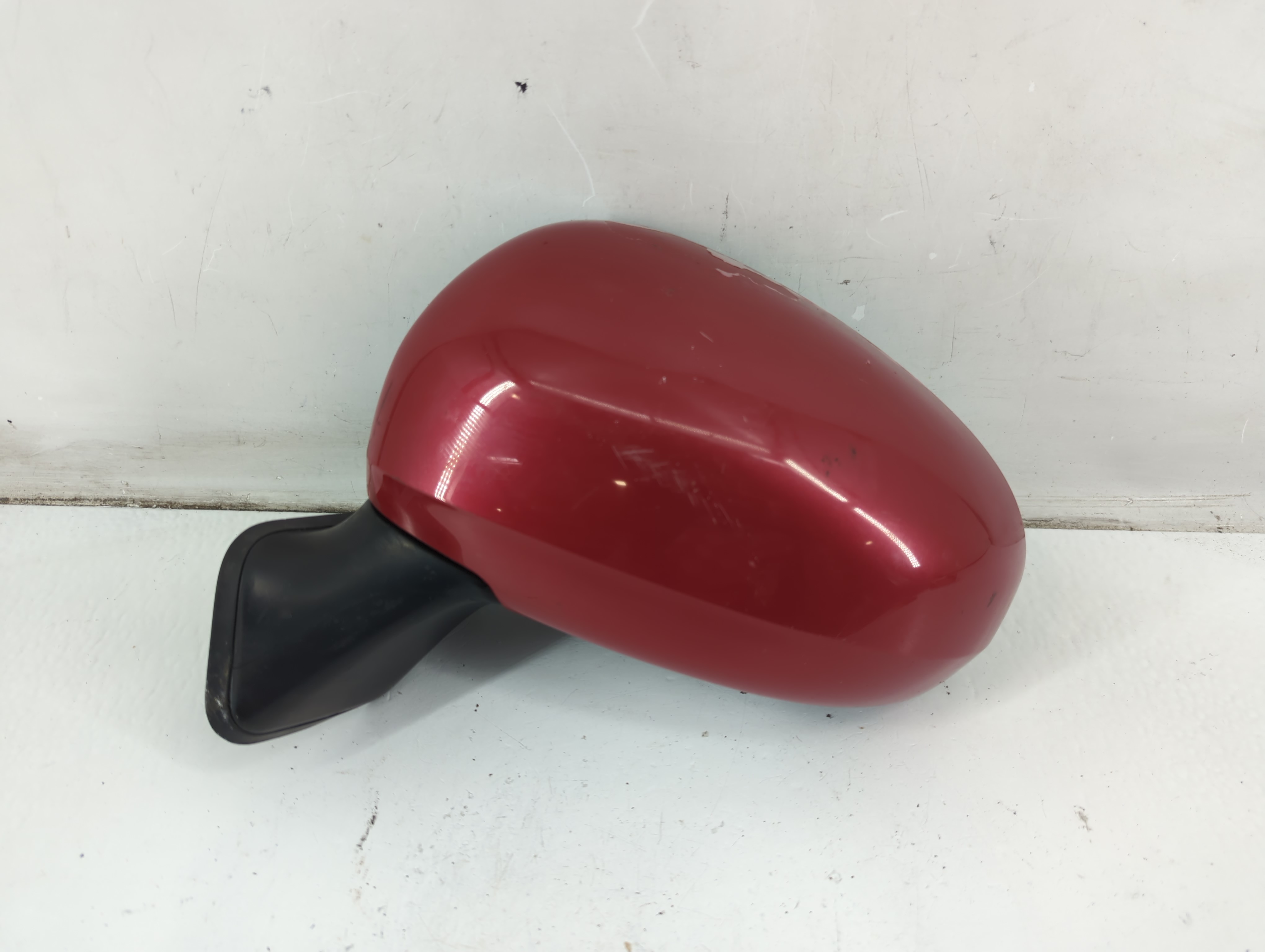 2010-2015 Toyota Prius Driver Left Side View Power Door Mirror Red 1098440 - Oemusedautoparts1.com