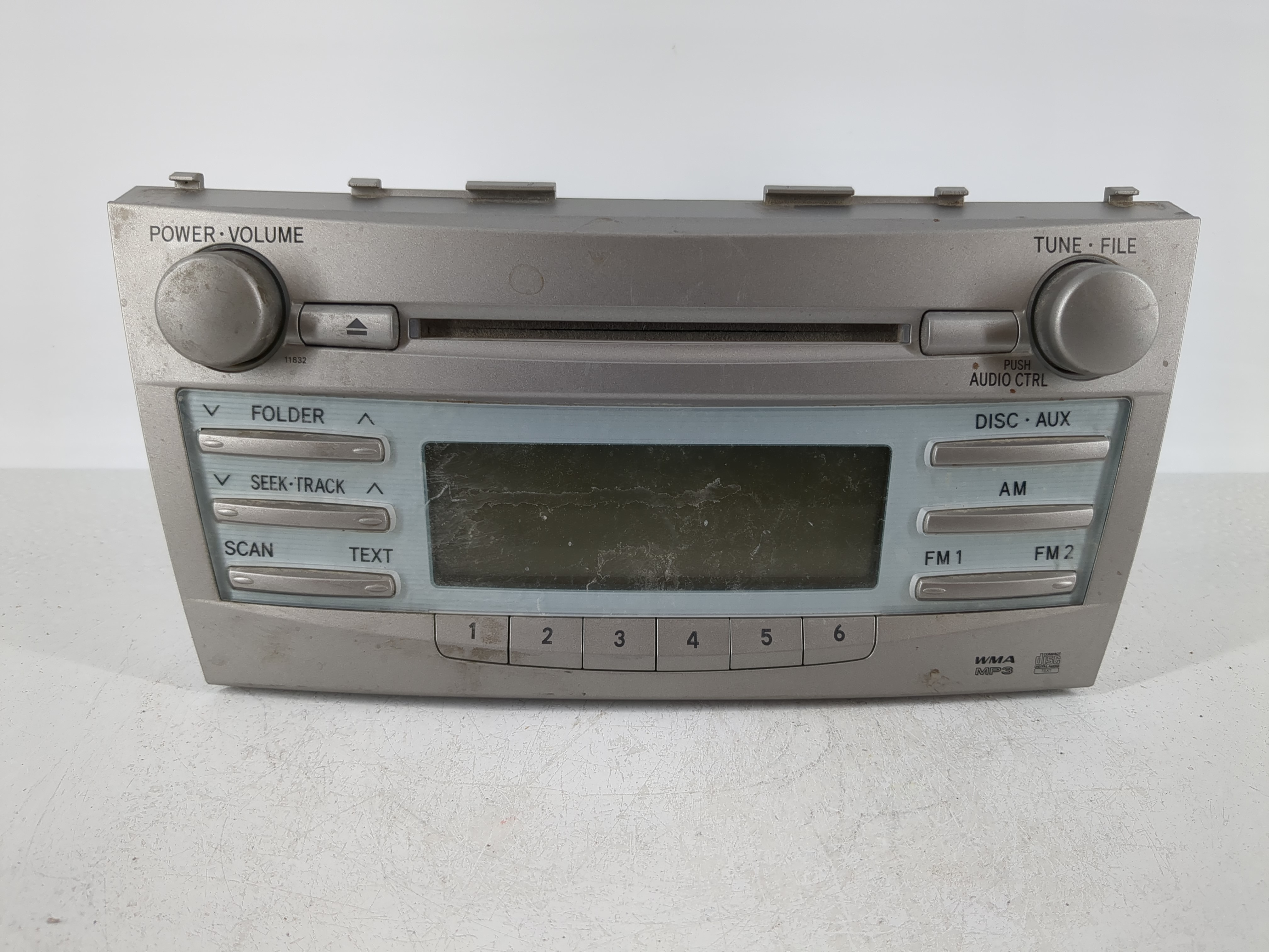 2007-2009 Toyota Camry Am Fm Cd Player Radio Receiver 1098569 - Oemusedautoparts1.com