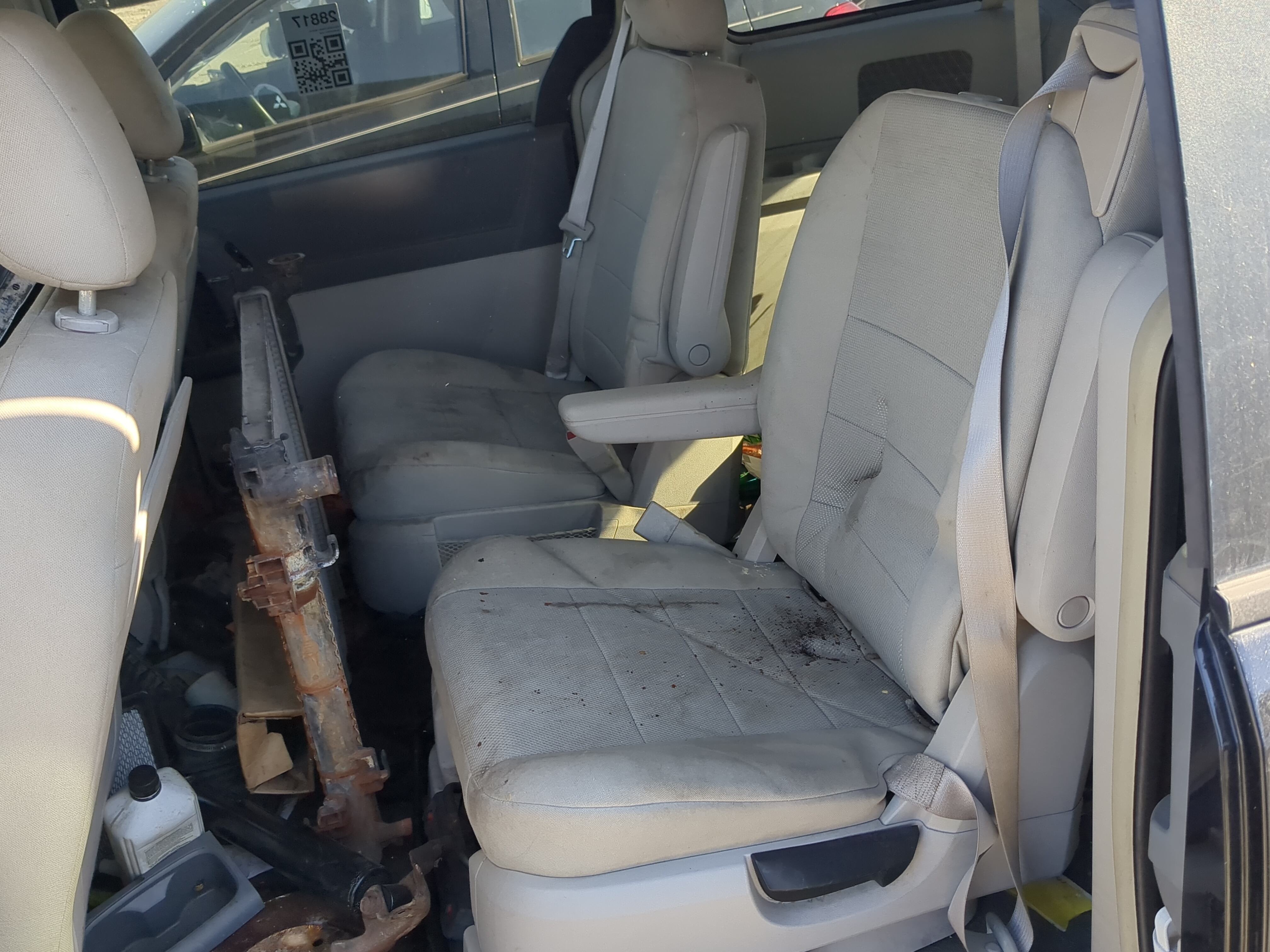 Picture of 2008 Dodge Grand Caravan Rear Seat Oem 1099291
