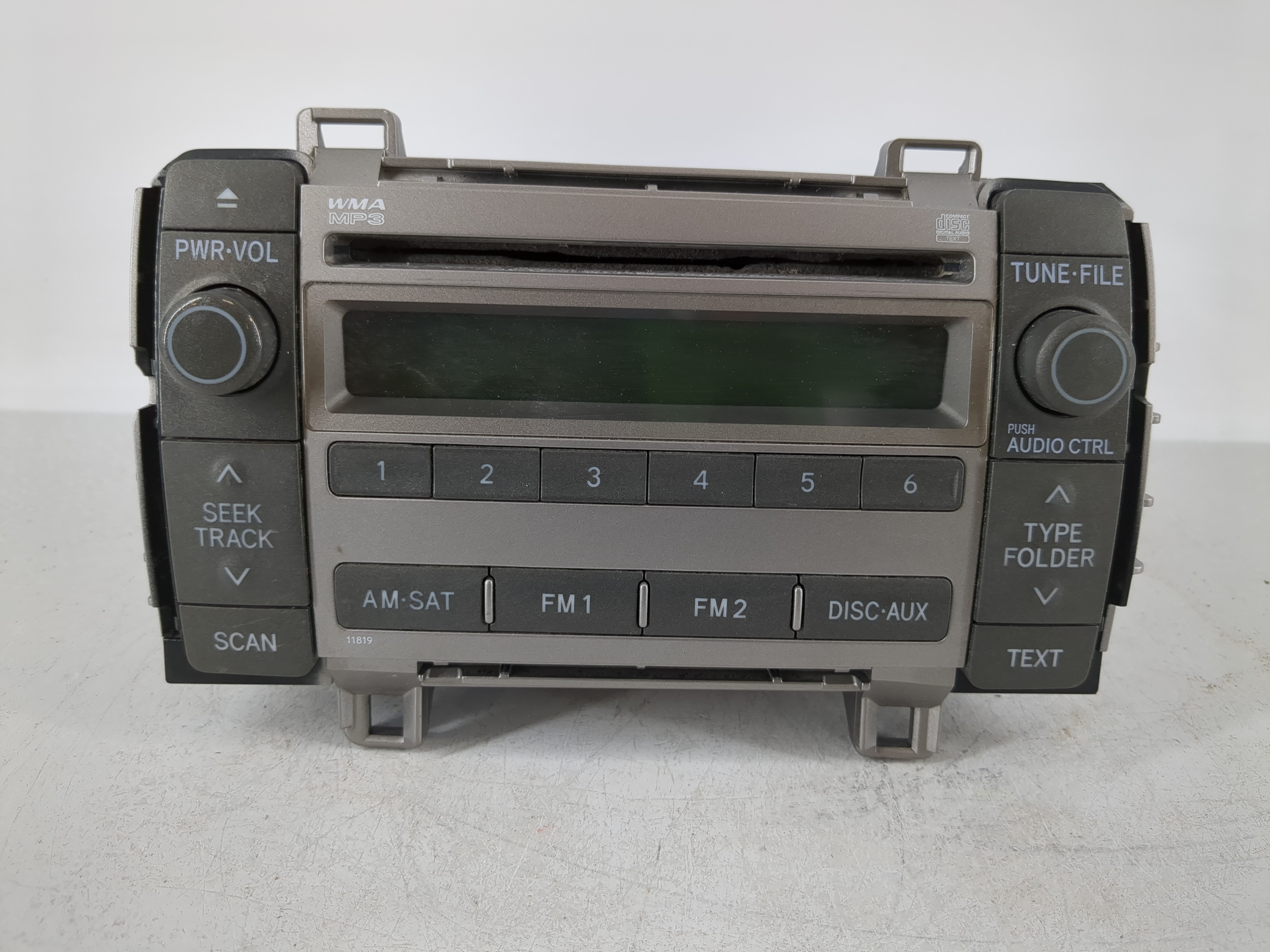 2009-2010 Toyota Matrix Am Fm Cd Player Radio Receiver 1099330 - Oemusedautoparts1.com