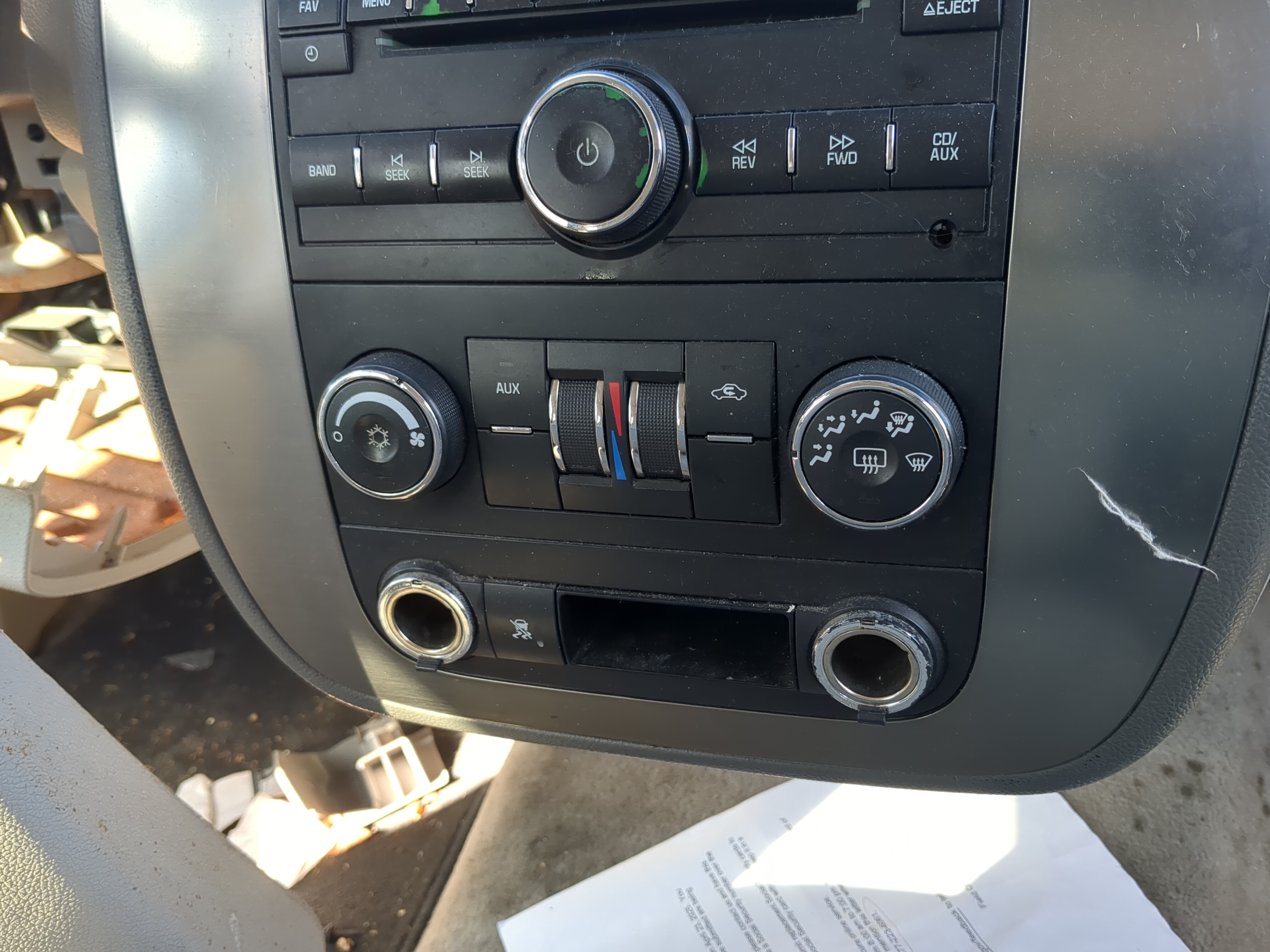 Picture of 2007-2009 Chevrolet Tahoe Ac Heater Climate Control 1099560