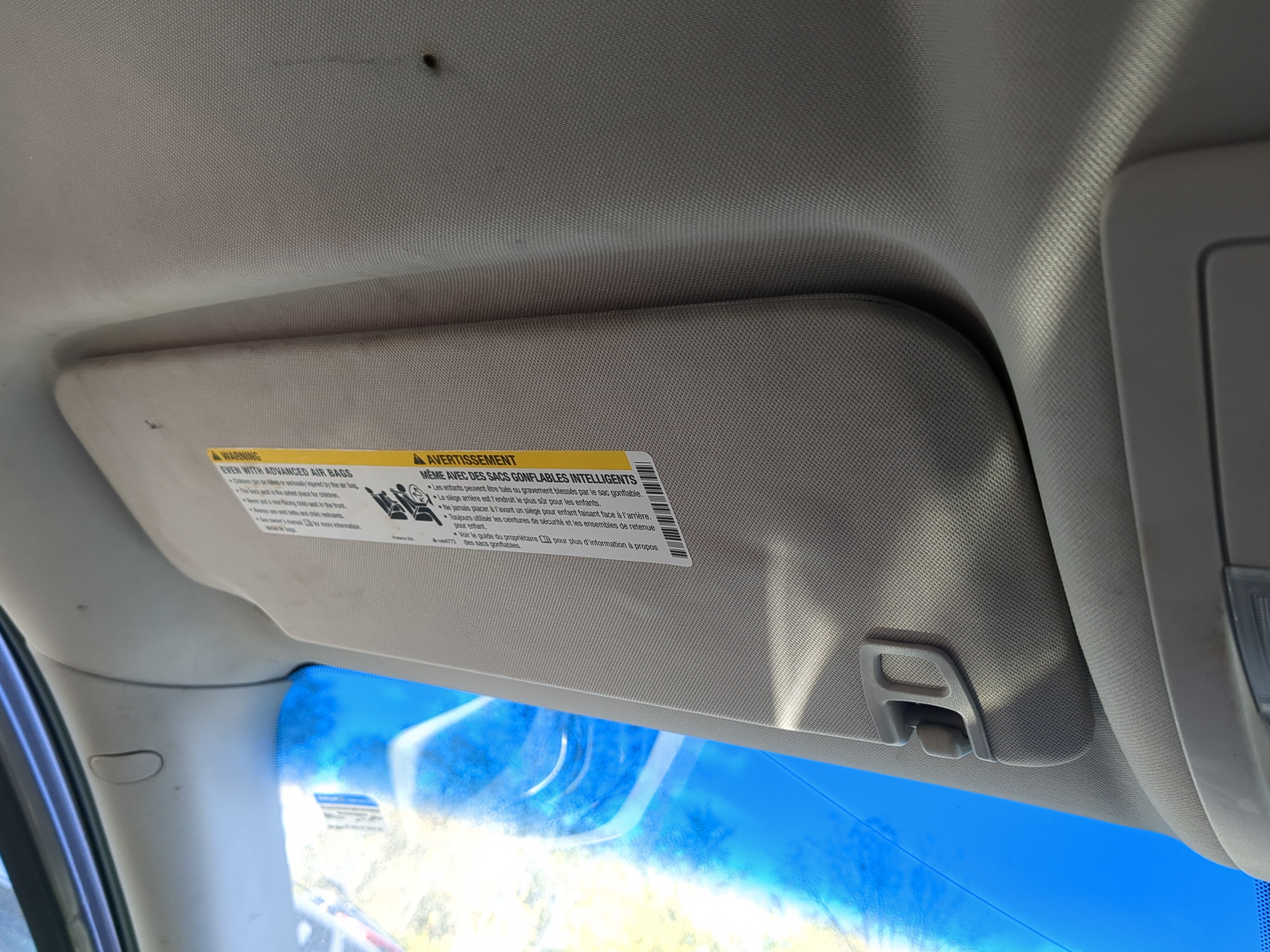 Picture of 2007-2014 Chevrolet Tahoe Driver Sun Visor Mirror Left Sunvisor 1099618