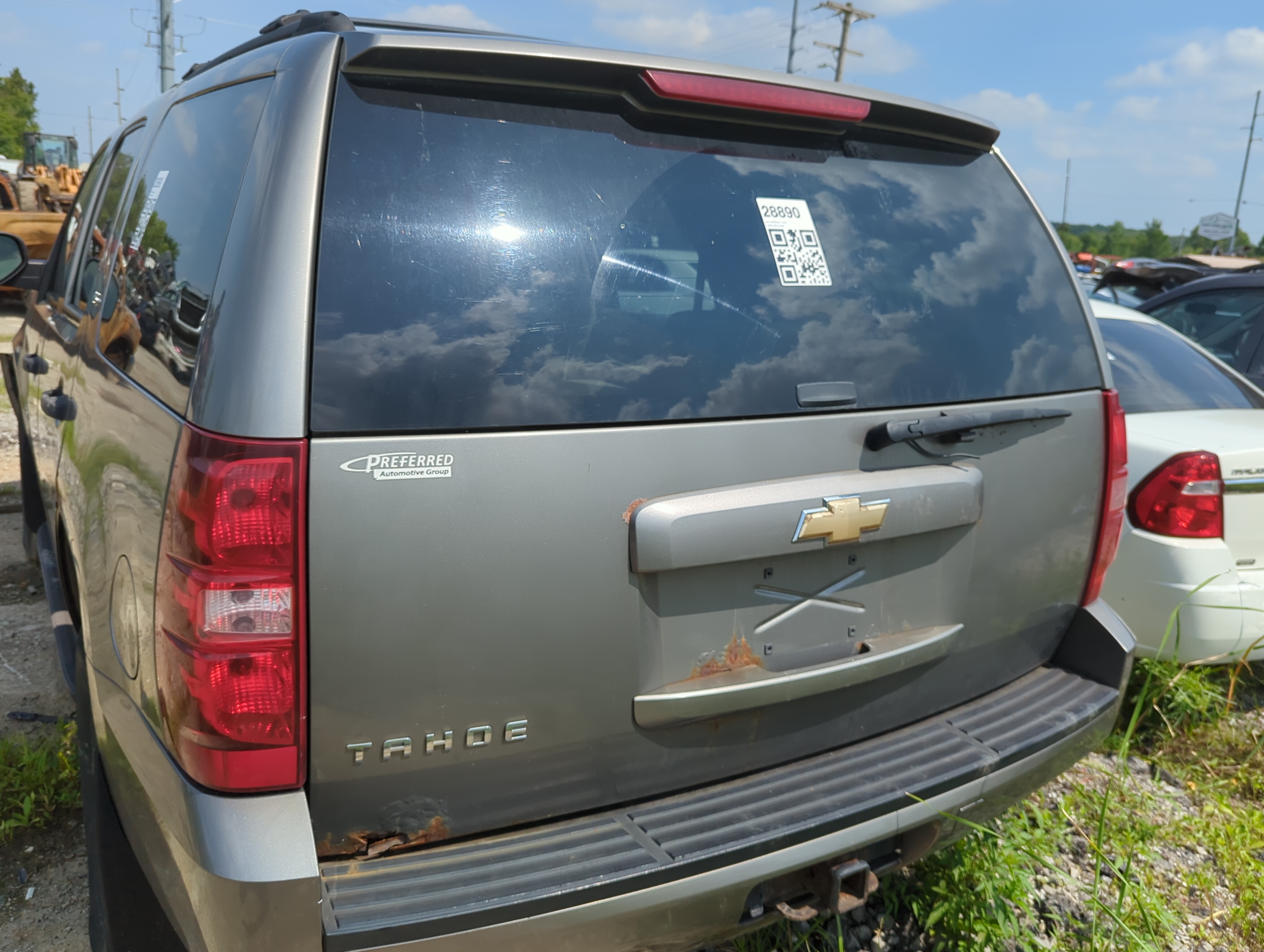 2007-2008 Chevrolet Tahoe Trunk/decklid/hatch/tailgate Oem 1099619 - Oemusedautoparts1.com