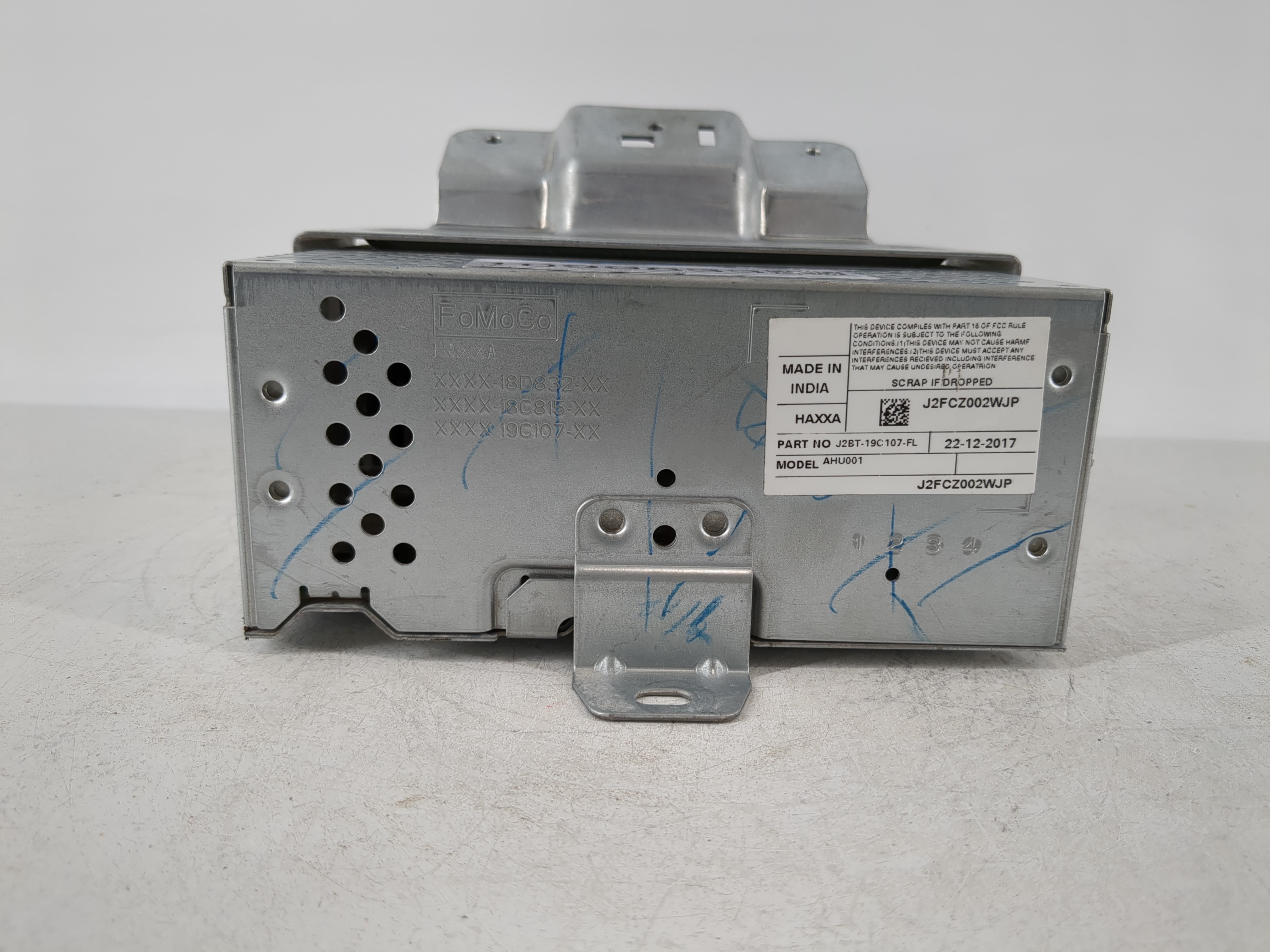 2018-2019 Ford Ecosport Am Fm Cd Player Radio Receiver 1099833 - Oemusedautoparts1.com