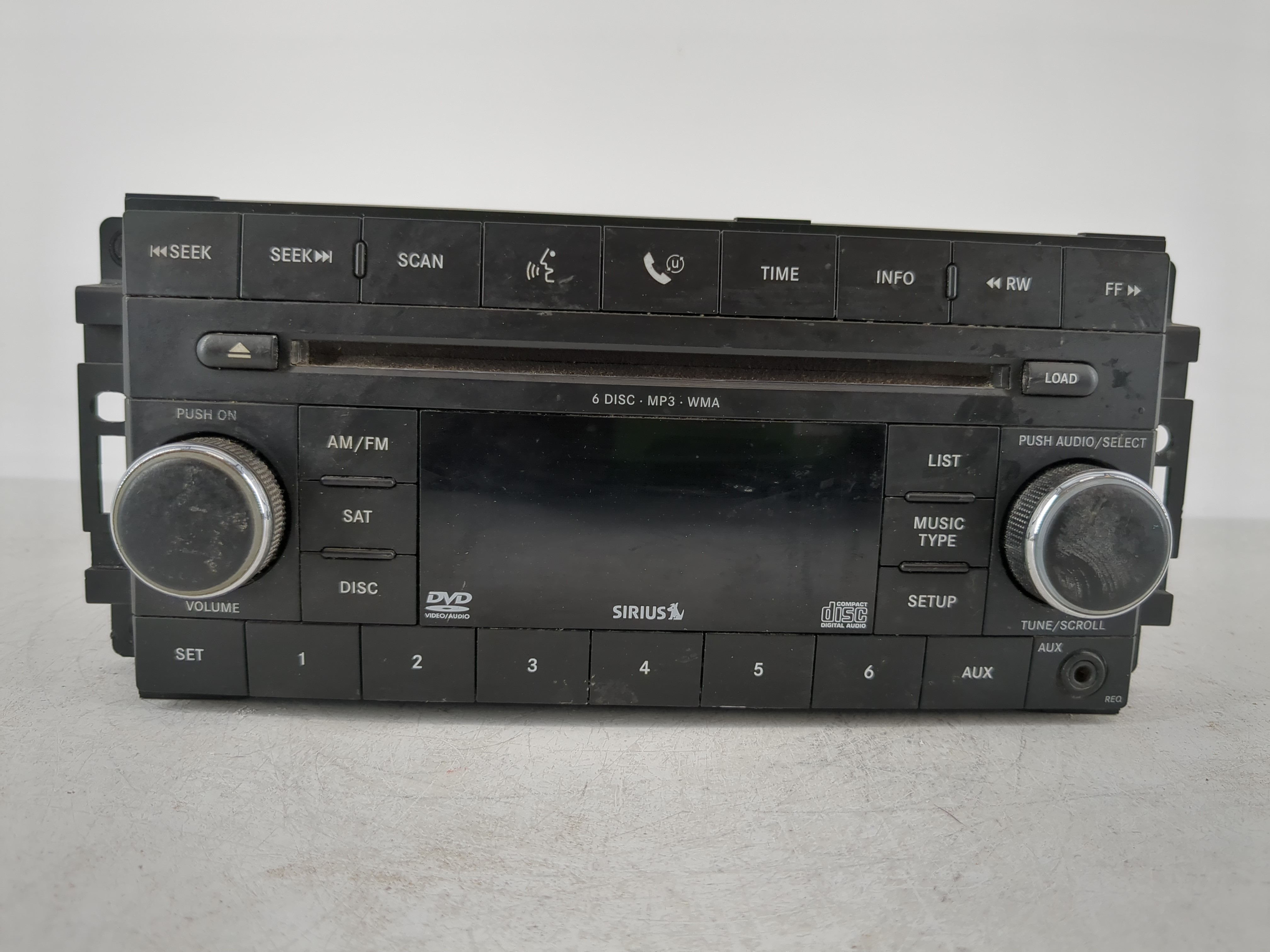 2009 Dodge Journey Am Fm Cd Player Radio Receiver 1099836 - Oemusedautoparts1.com