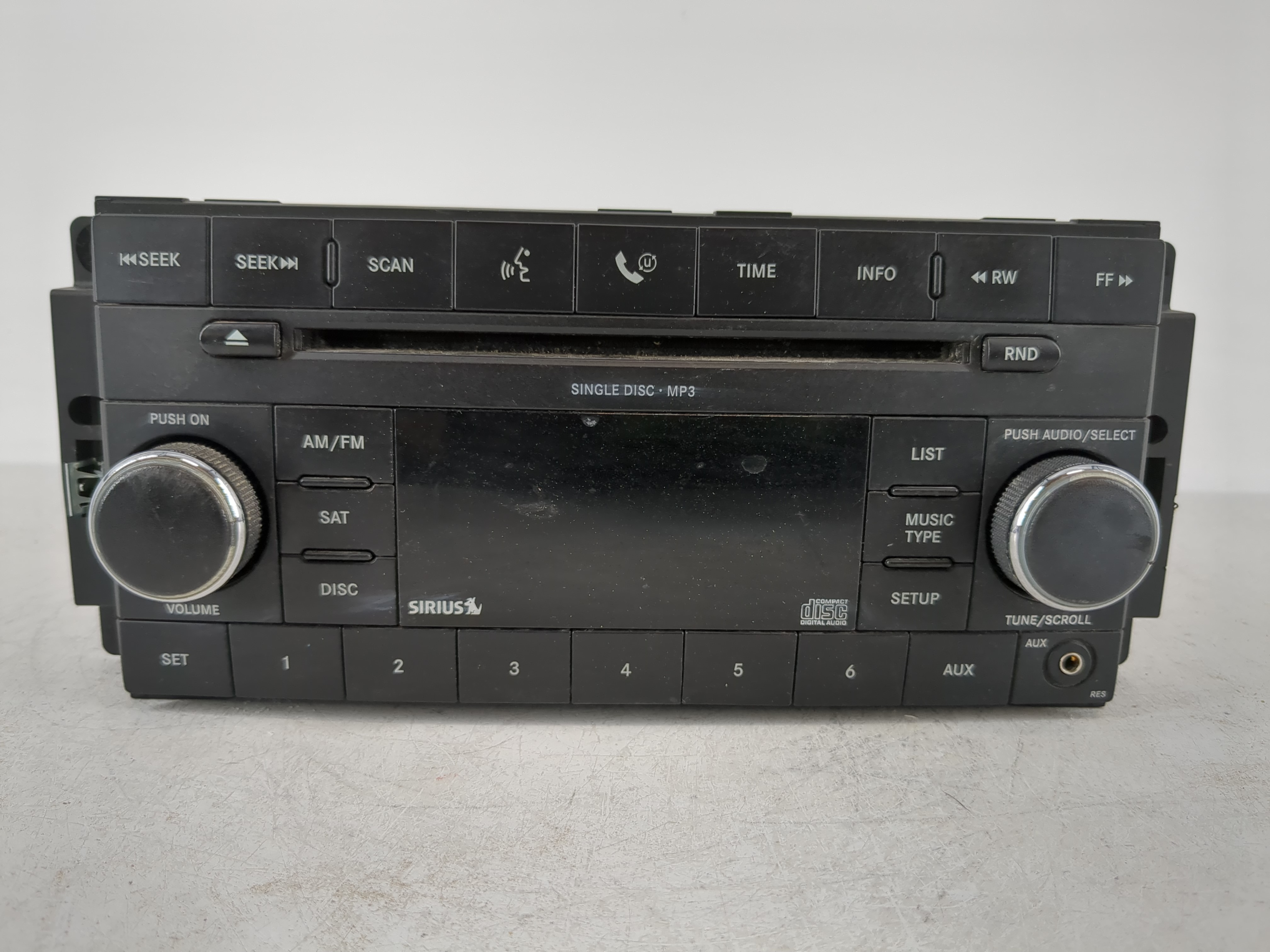 2008-2008 Dodge Avenger Am Fm Cd Player Radio Receiver 1099853 - Oemusedautoparts1.com