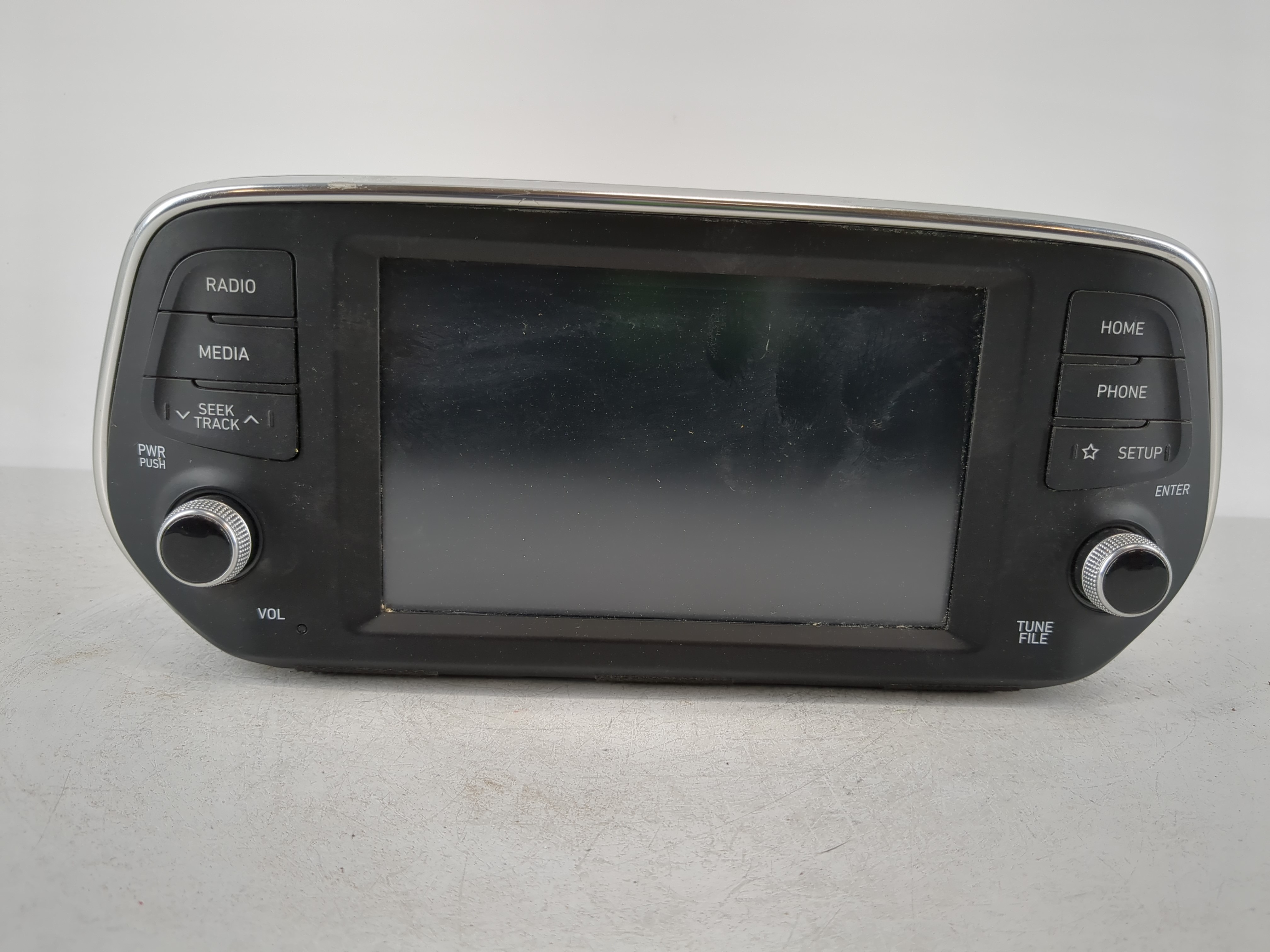 2019-2020 Hyundai Santa Fe Am Fm Cd Player Radio Receiver 1099857 - Oemusedautoparts1.com