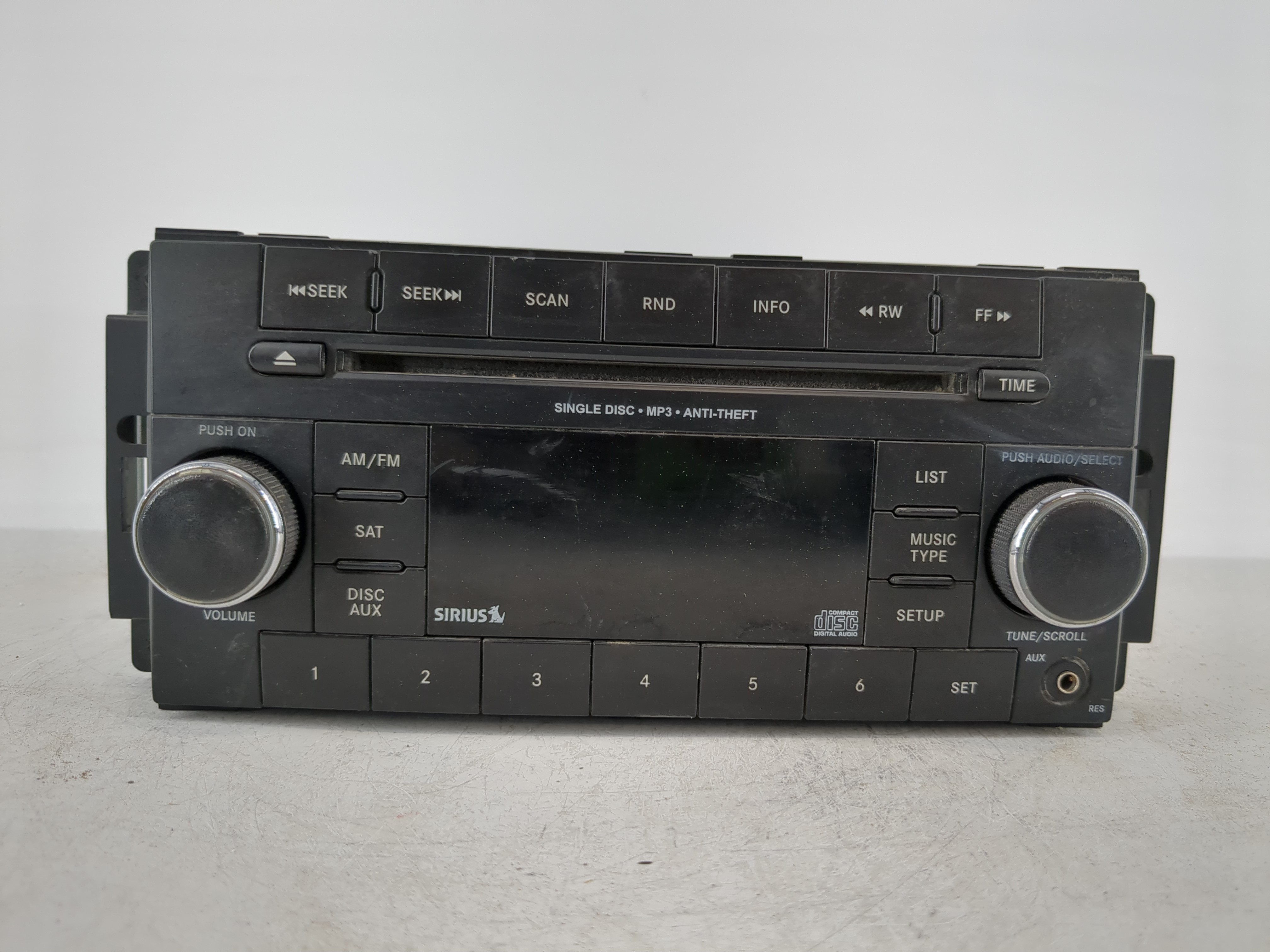 2011-2014 Chrysler 200 Am Fm Cd Player Radio Receiver 1099876 - Oemusedautoparts1.com