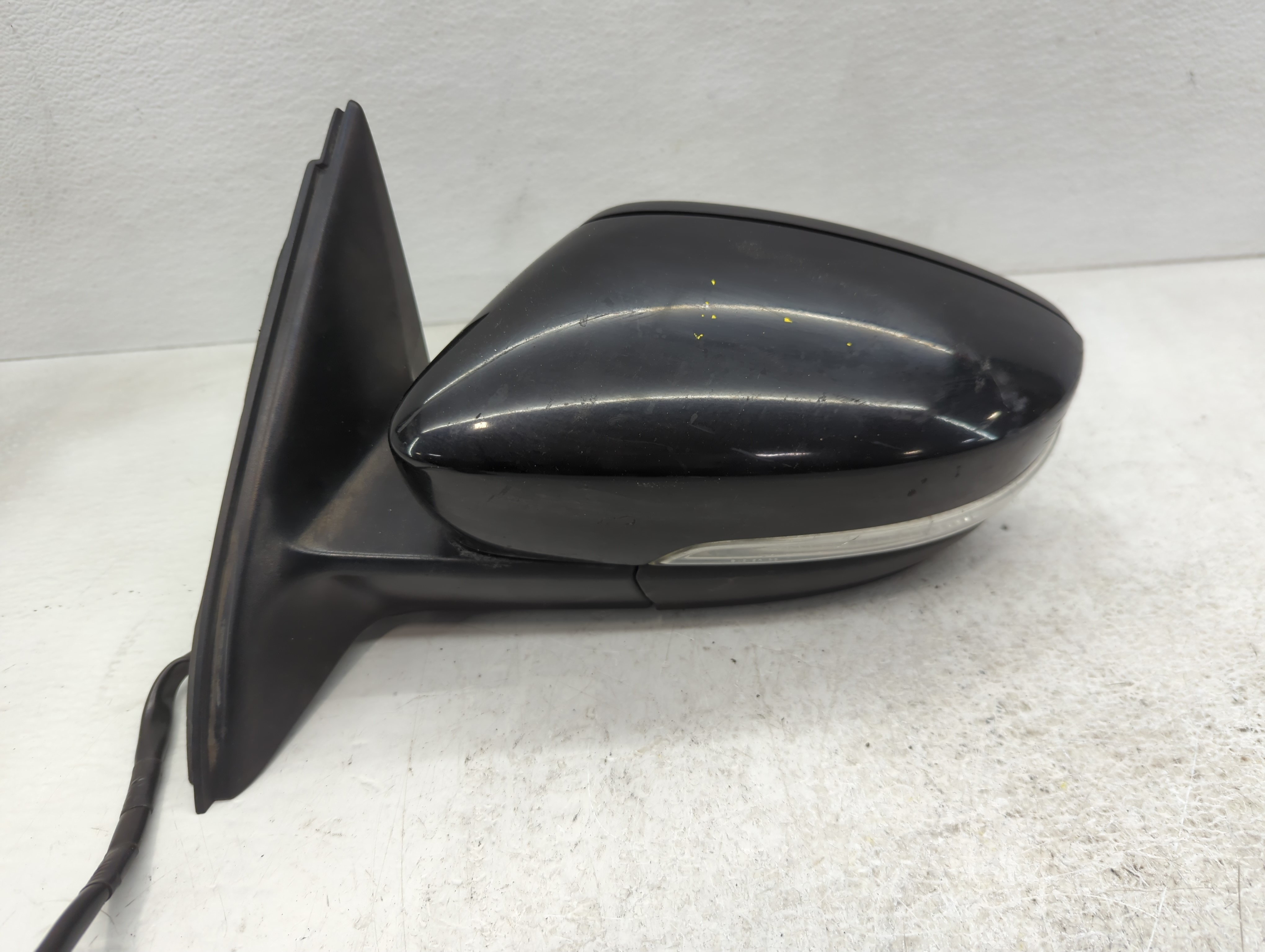2011-2016 Volkswagen Jetta Driver Left Side View Power Door Mirror Black 1099890 - Oemusedautoparts1.com